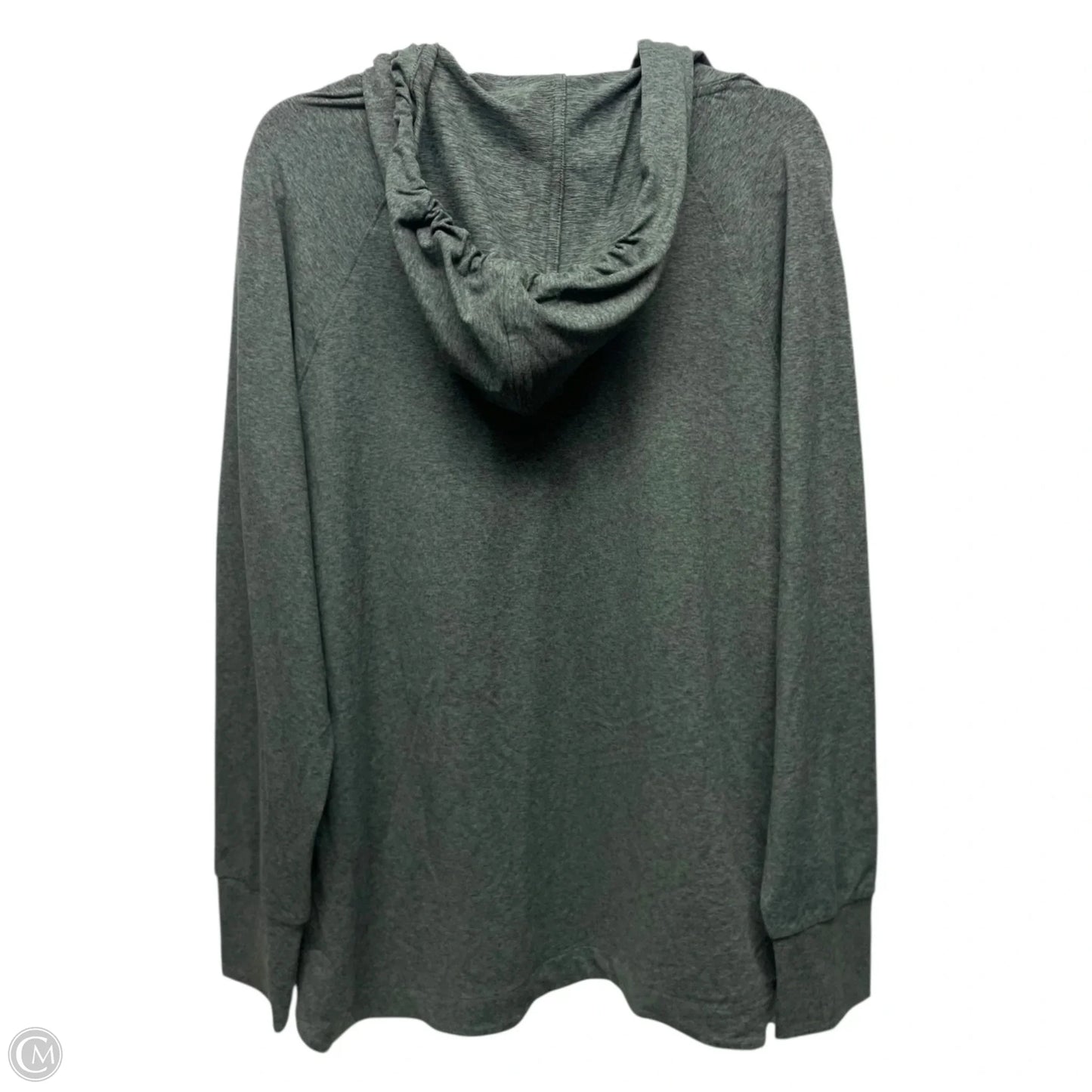 Sweatshirt Hoodie By Lou And Grey In Green, Size: L