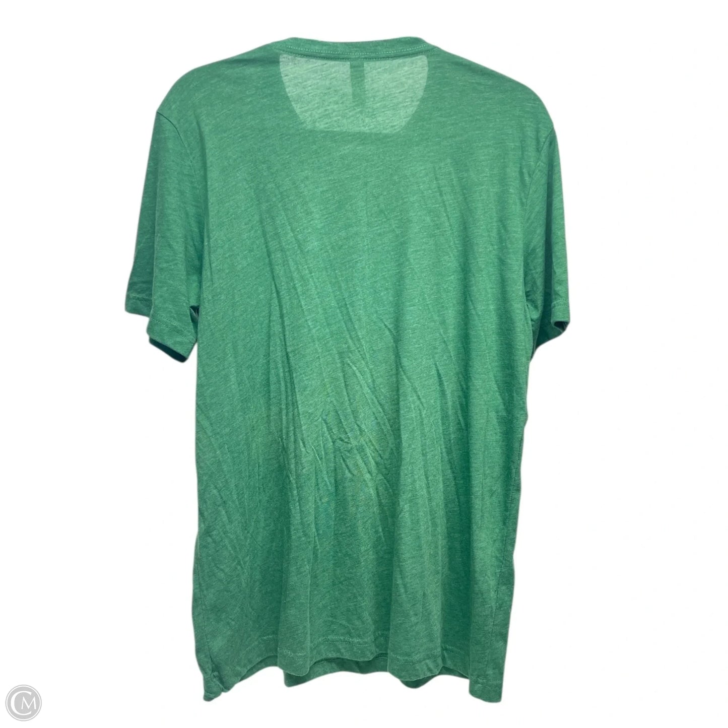 Top Short Sleeve Basic By Canvas In Green, Size: L