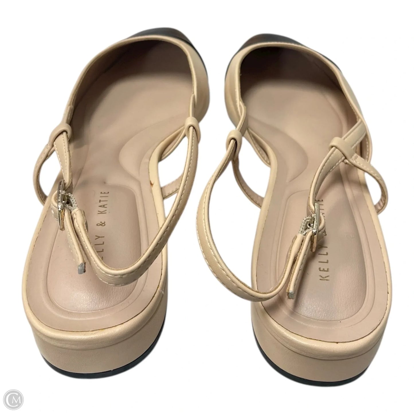 Shoes Flats By Kelly And Katie In Black & Tan, Size: 10