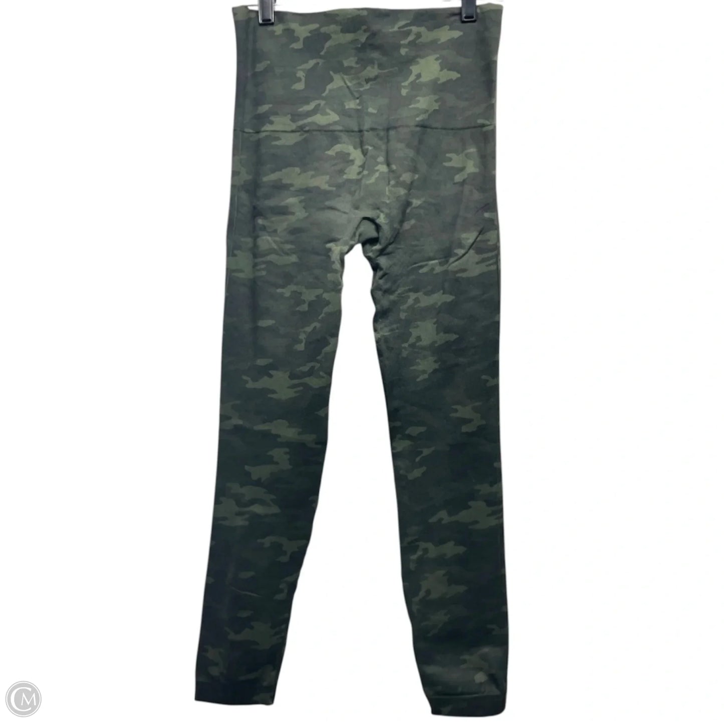 Athletic Leggings By Spanx In Camouflage Print, Size: L