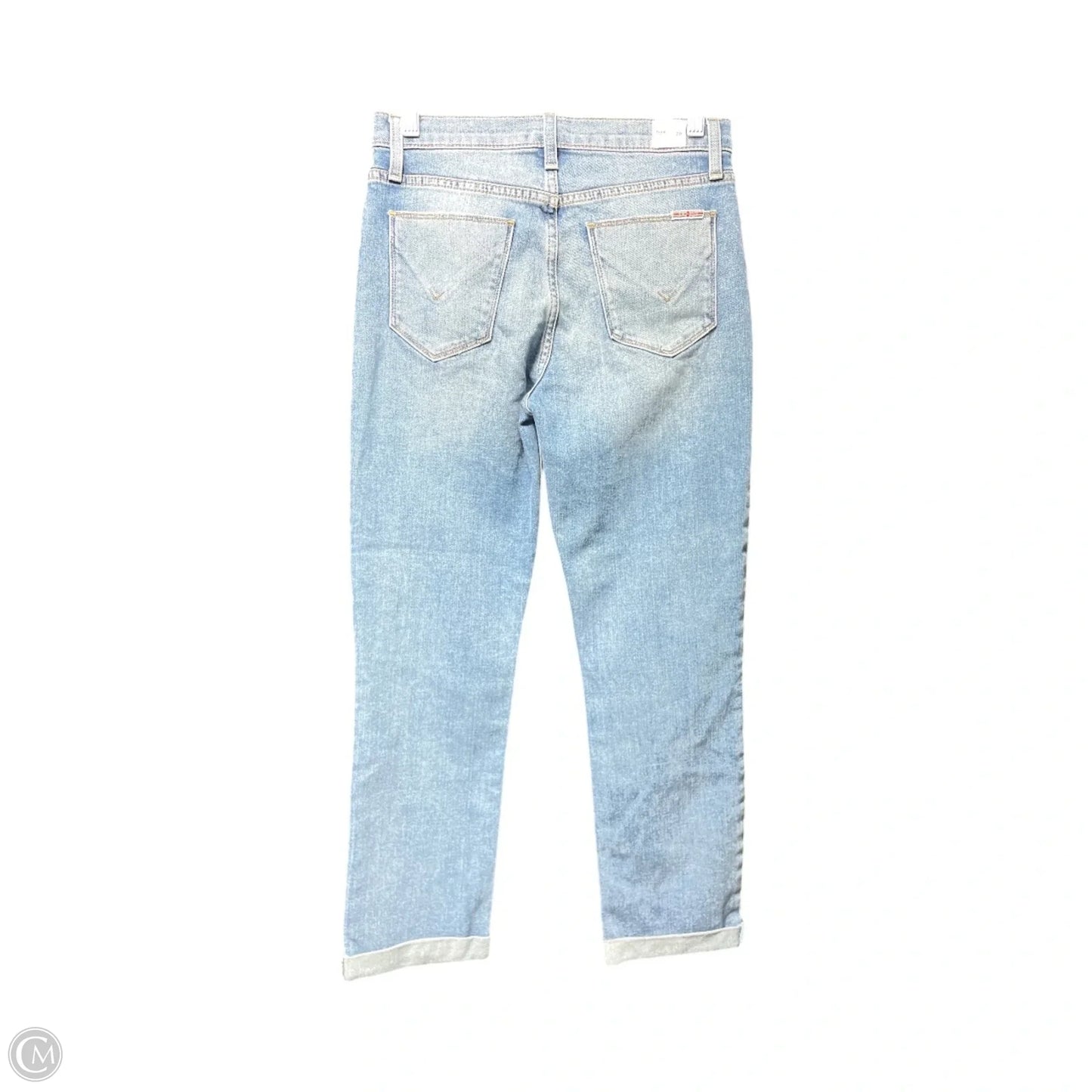 Jeans Straight By Hudson In Blue Denim, Size: 6