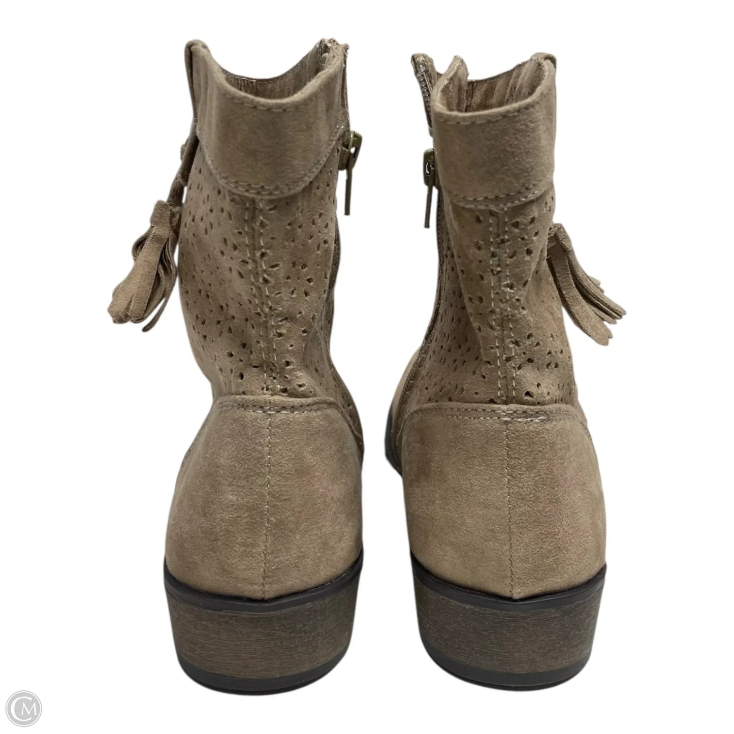 Boots Ankle Flats By Sonoma In Tan, Size: 5