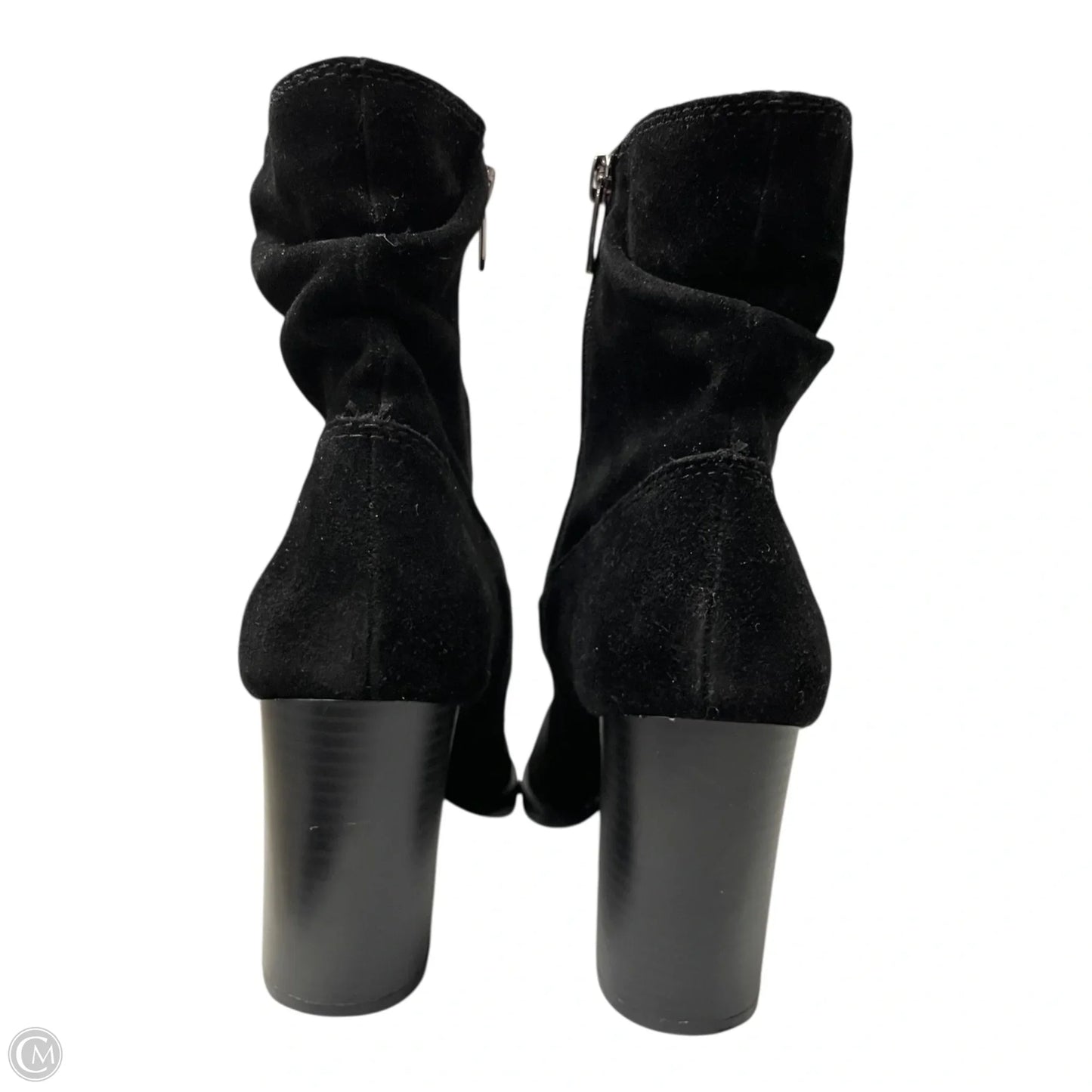 Boots Ankle Heels By Vince Camuto In Black, Size: 7