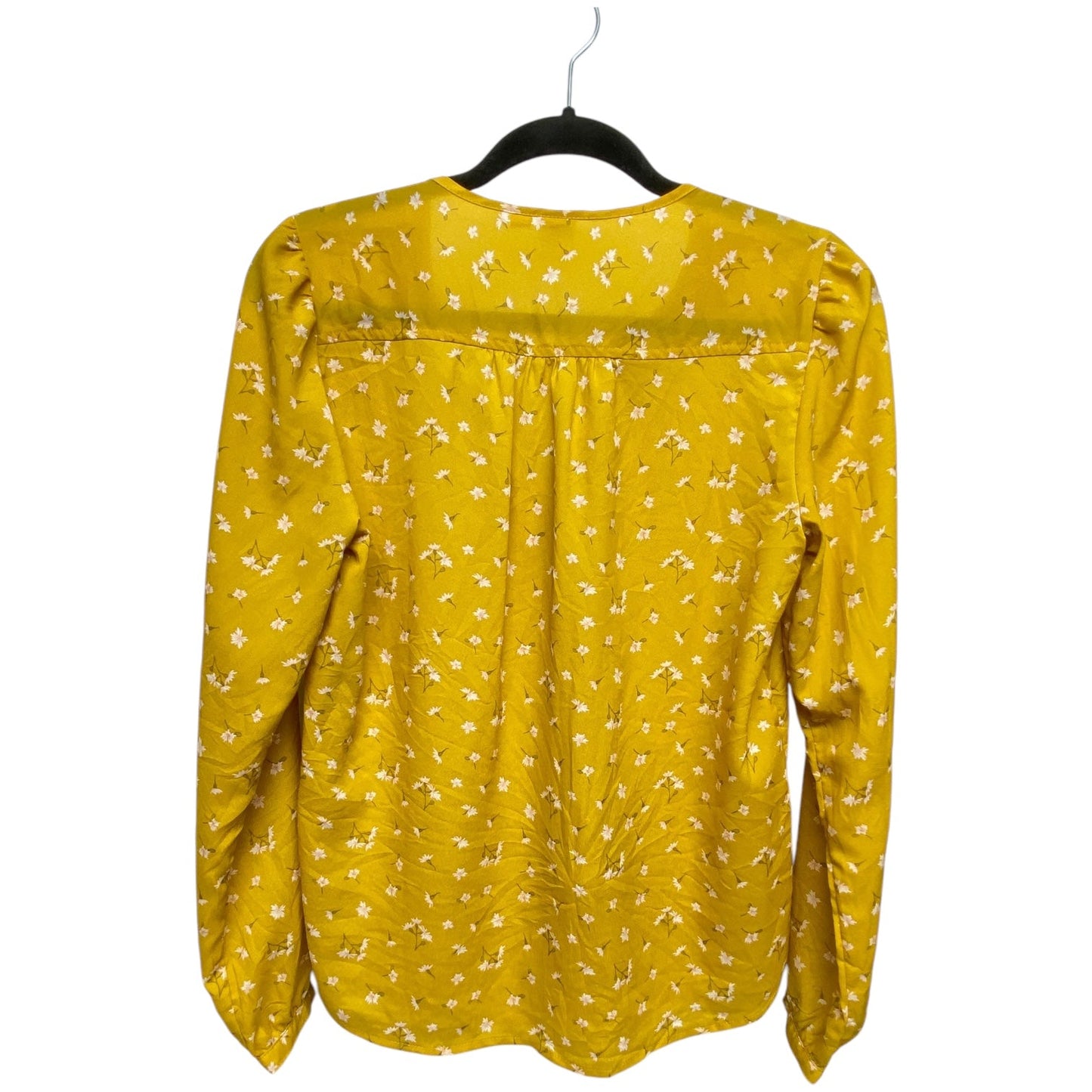 Top Long Sleeve By Gap In Yellow, Size: S