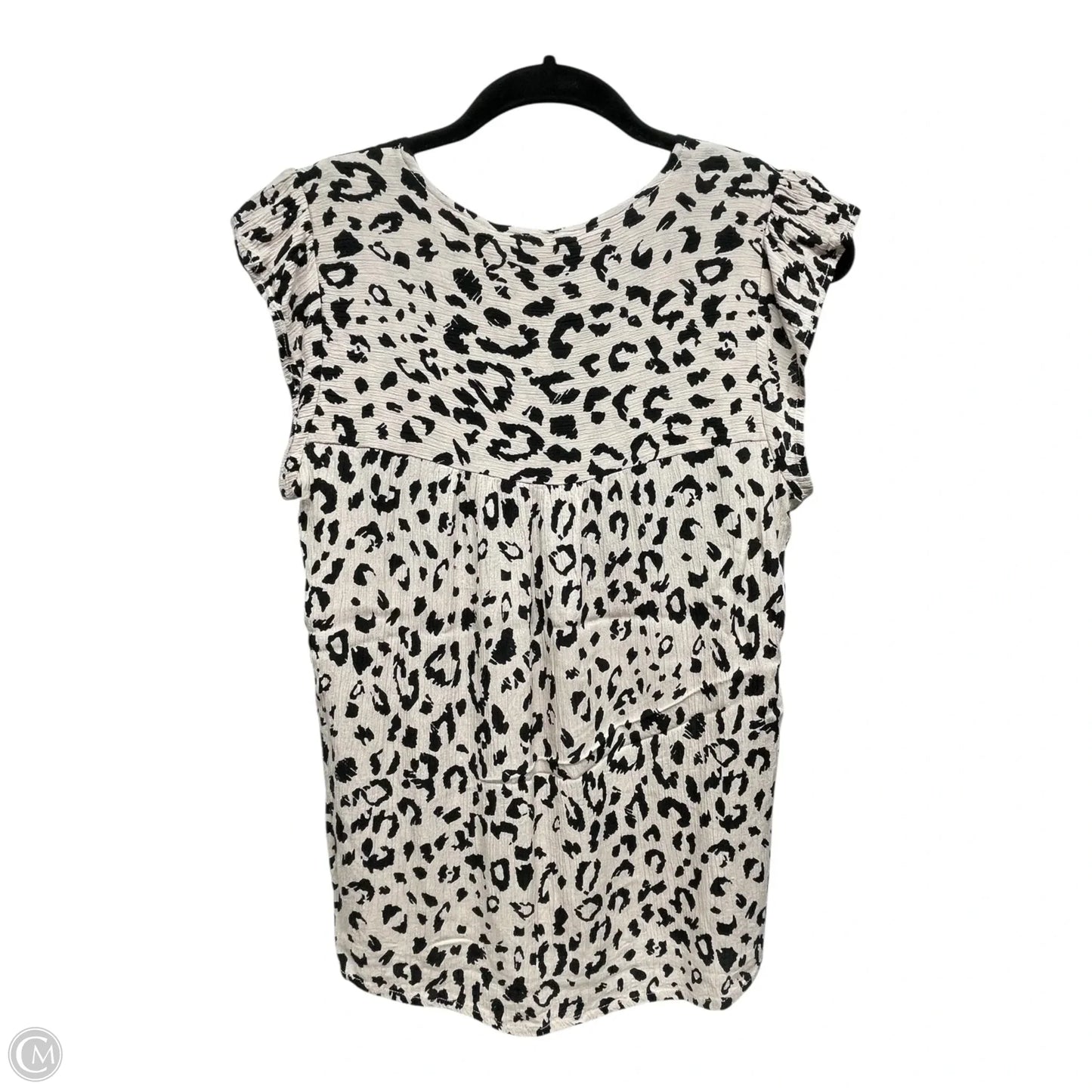 Top Sleeveless By Savanna Jane In Animal Print, Size: M