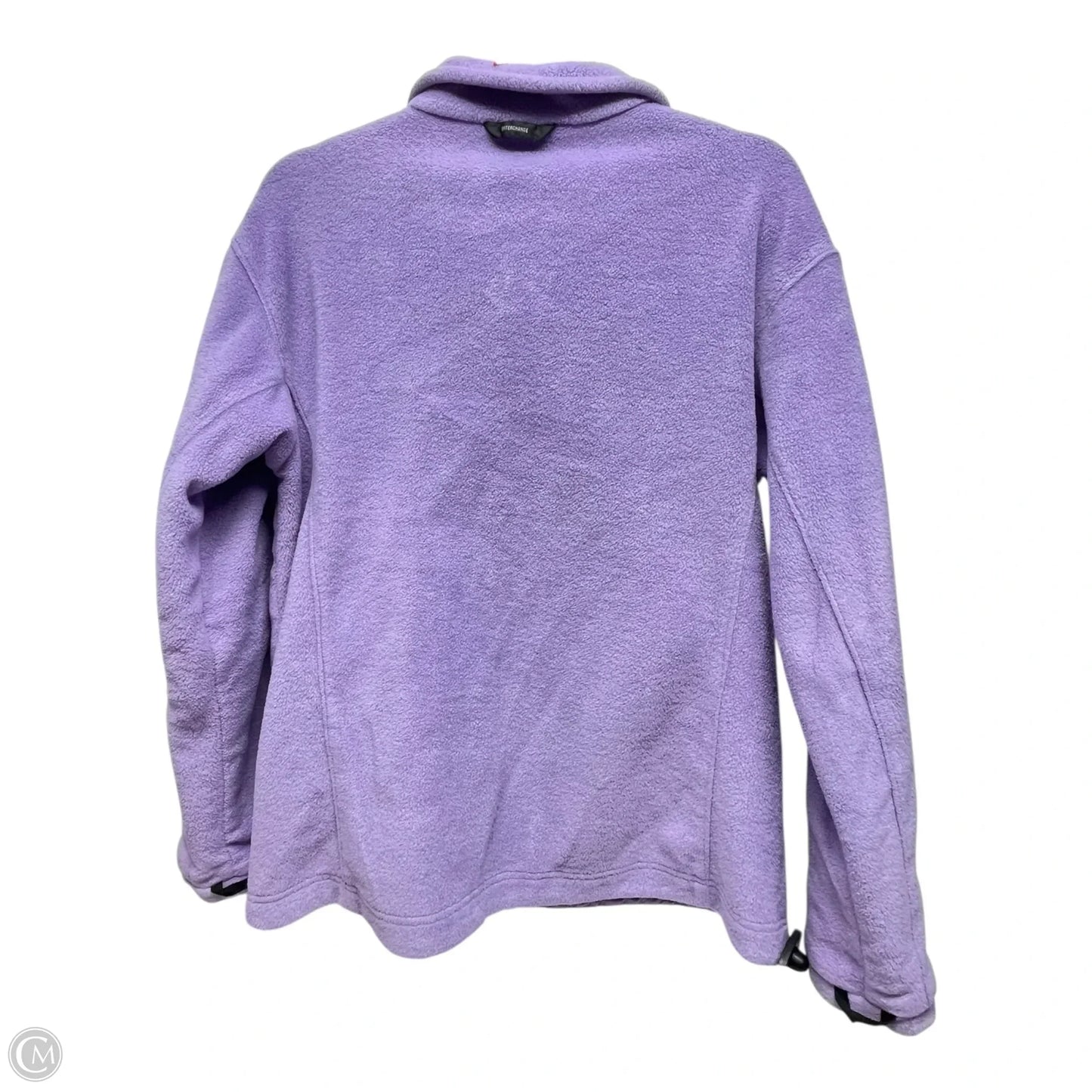 Jacket Fleece By Columbia In Purple, Size: L