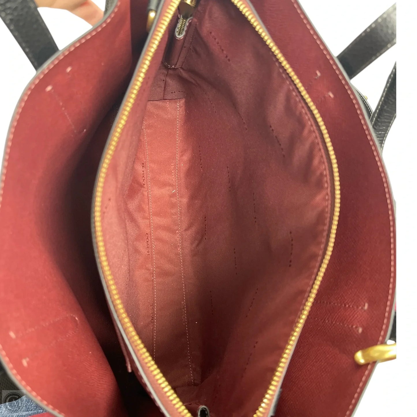 Handbag Designer By Coach, Size: Large