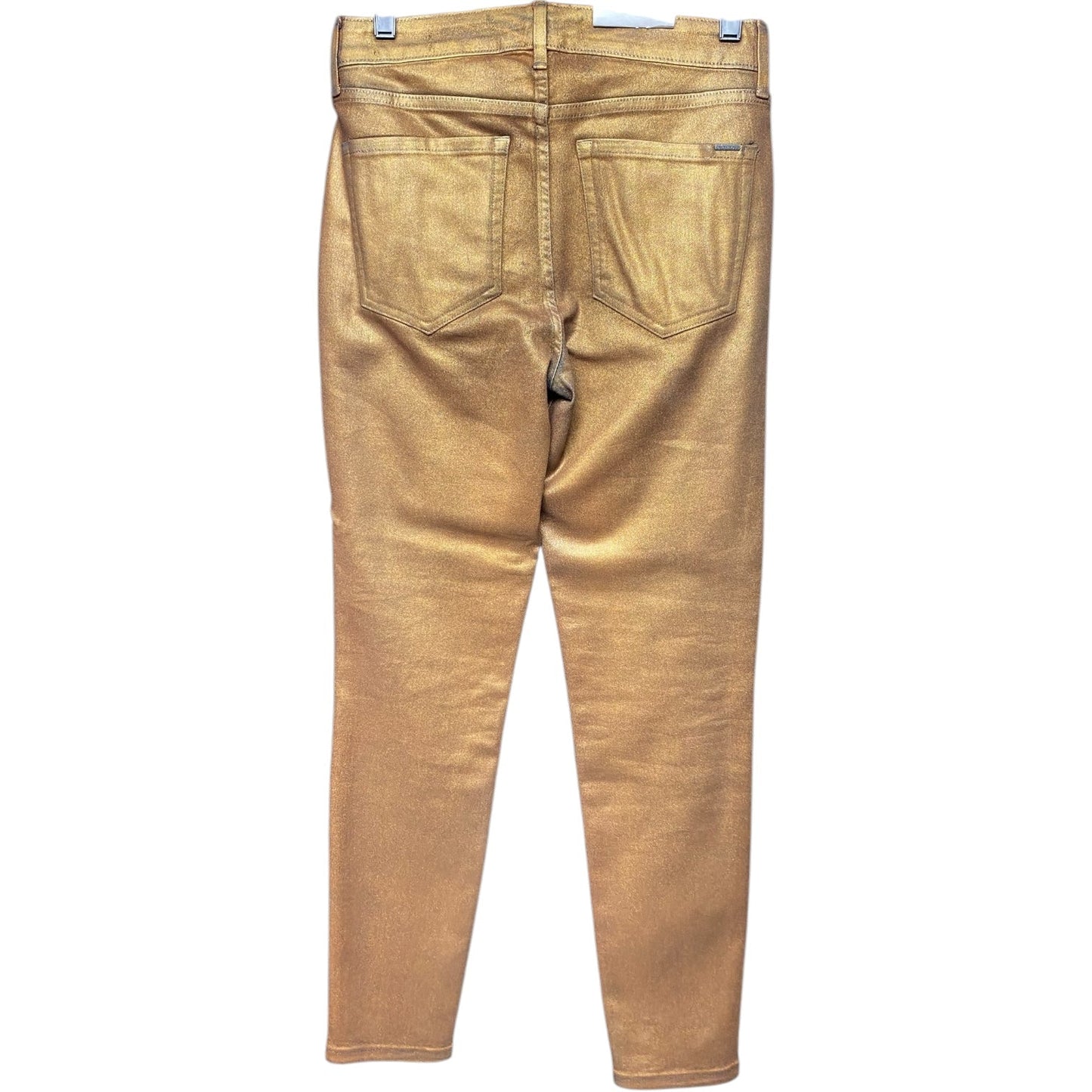 Jeans Straight By Ella Moss In Bronze, Size: 4
