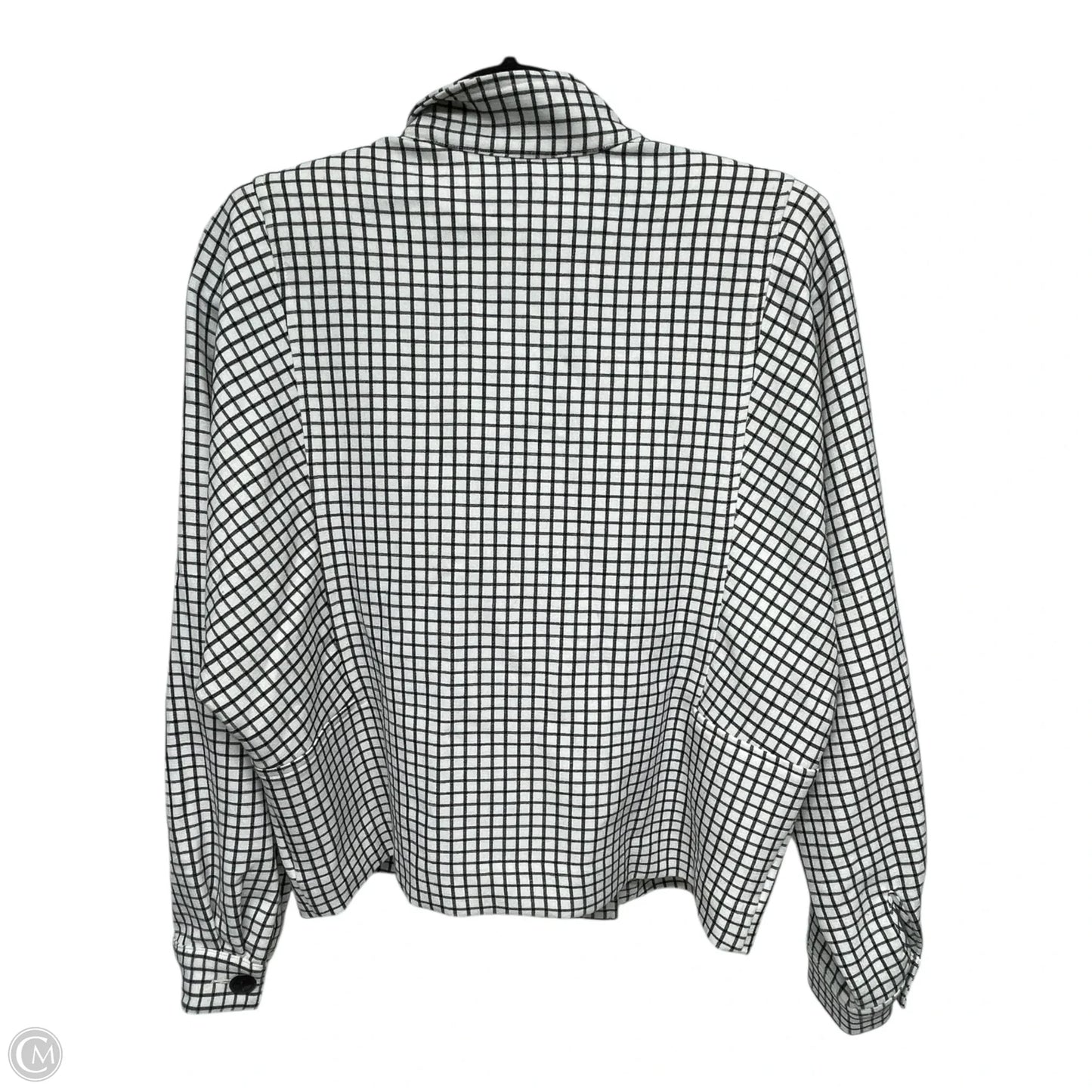 Blazer By Cabi In Checkered Pattern, Size: M