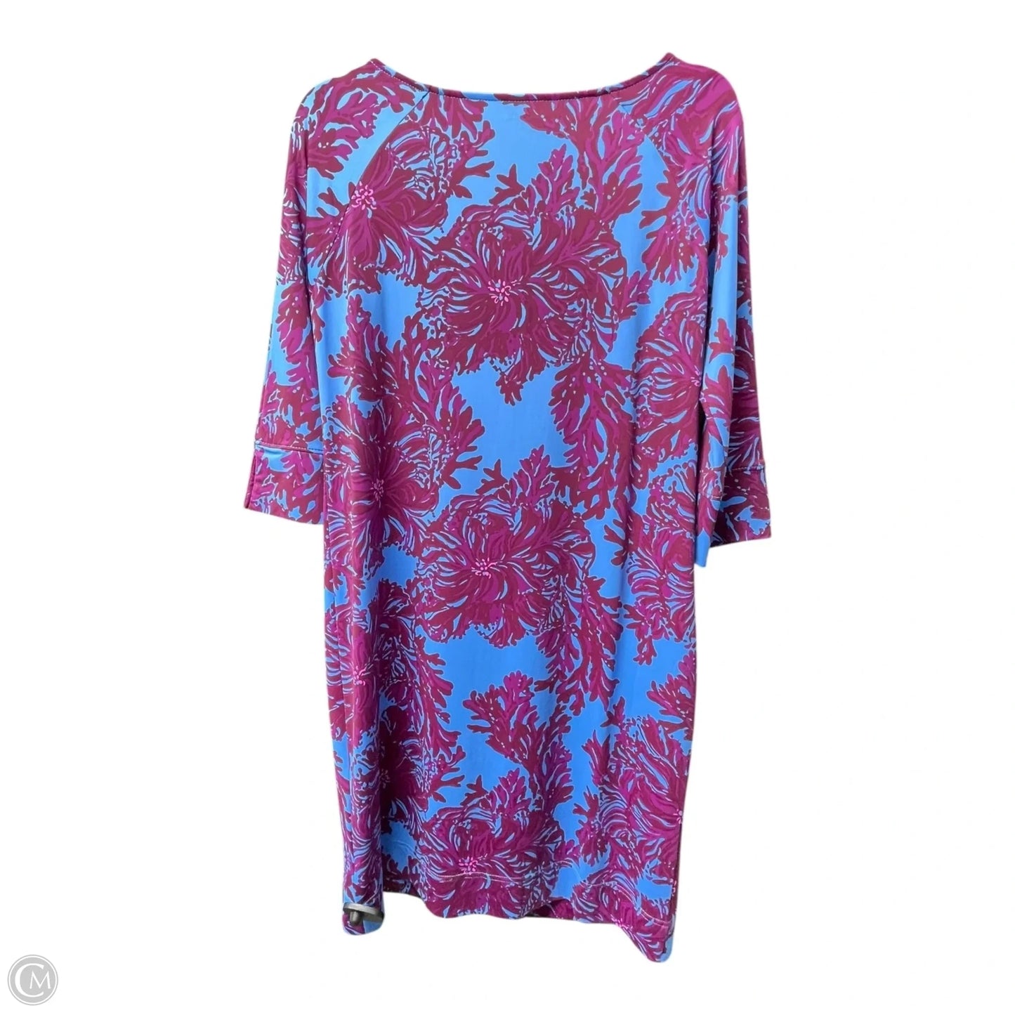 Dress Designer By Lilly Pulitzer In Blue & Purple, Size: S