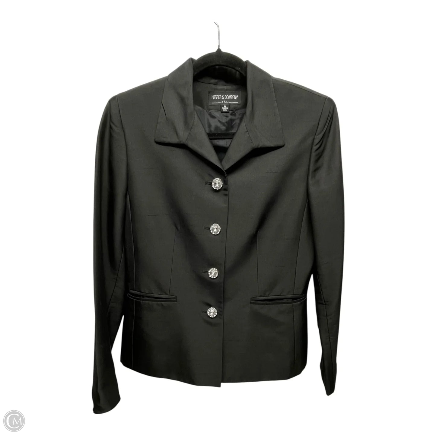 Blazer By KASPER & COMPANY In Black, Size: S