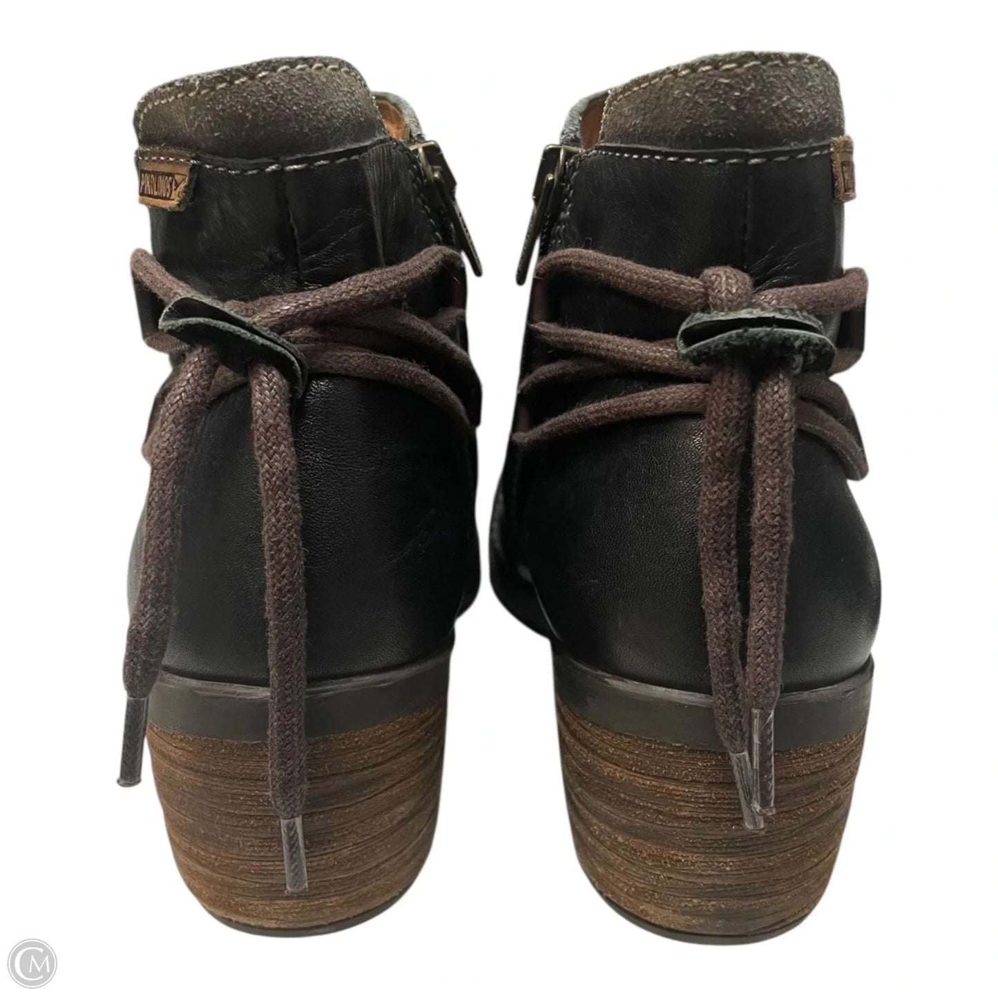 Boots Ankle Heels By Pikolinos In Black, Size: 10.5