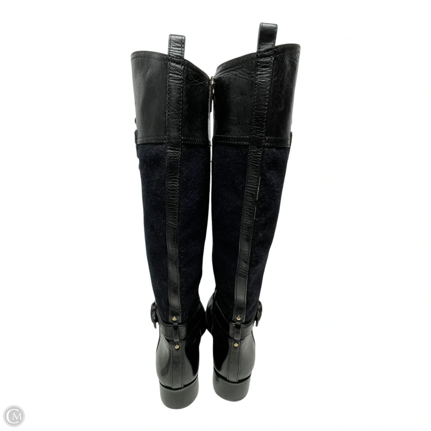 Boots Designer By Tory Burch In Black, Size: 7