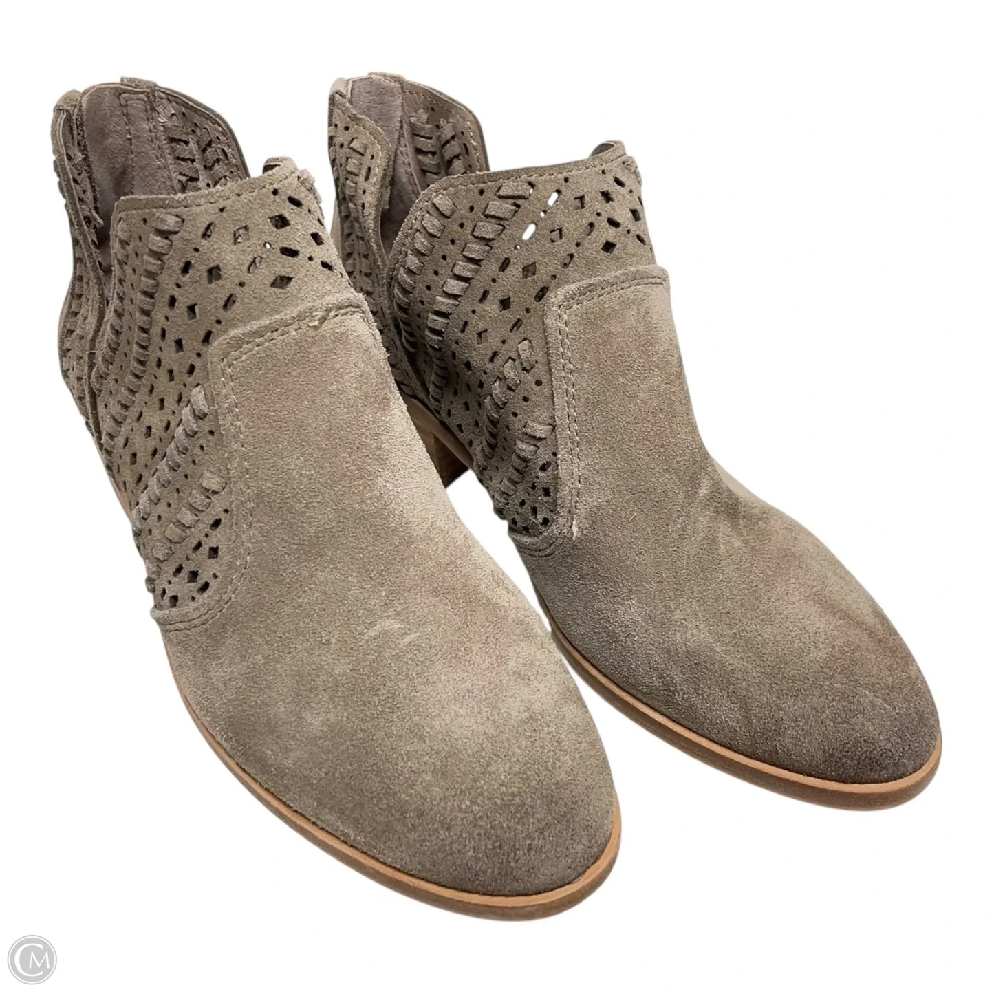 Shoes Heels Block By Vince Camuto In Taupe, Size: 6.5