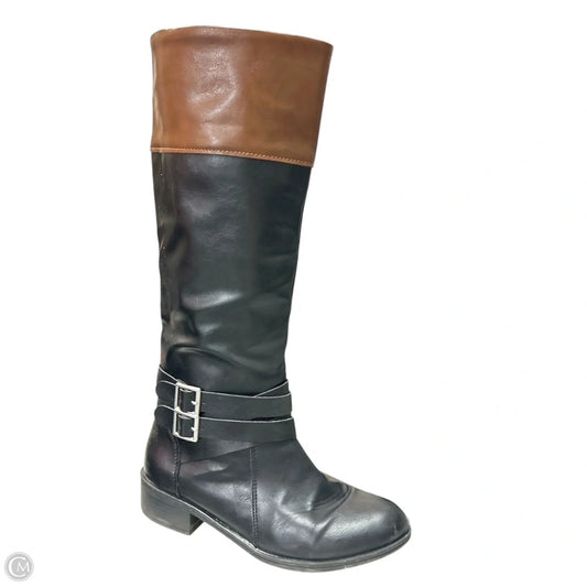 Boots Knee Heels By Arizona In Black, Size: 9