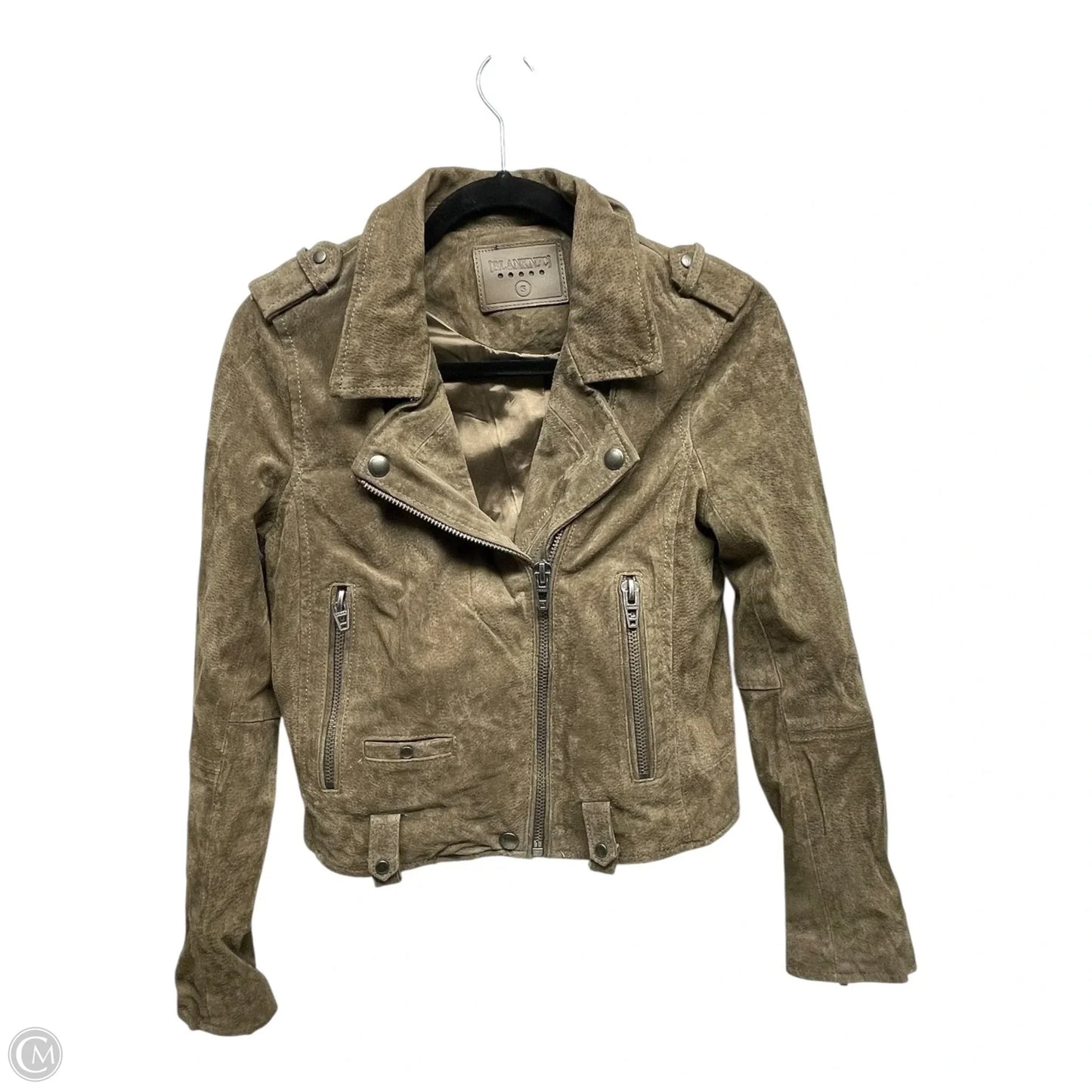 Jacket Moto By Blanknyc In Brown, Size: S