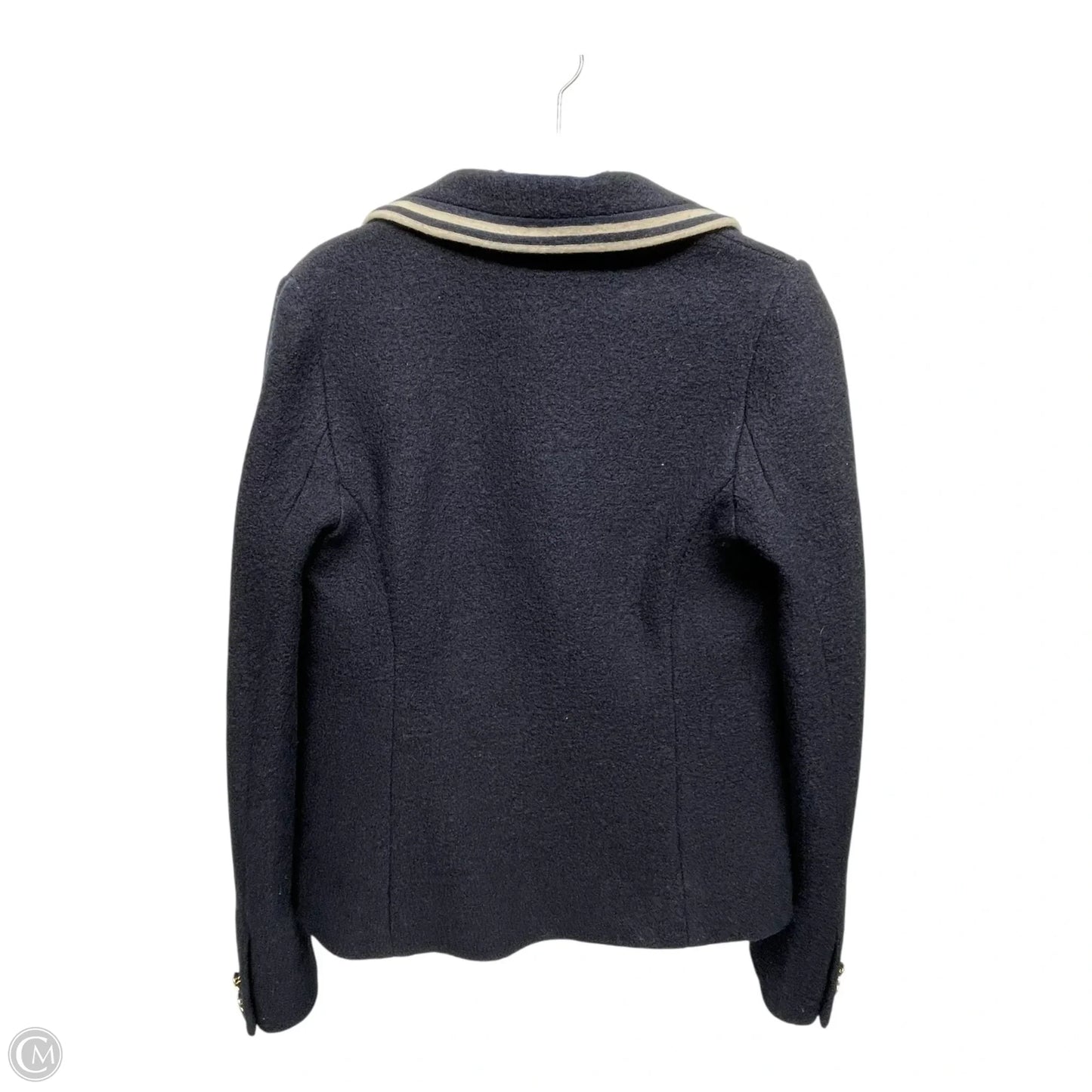 Blazer Designer By Tory Burch In Navy, Size: S