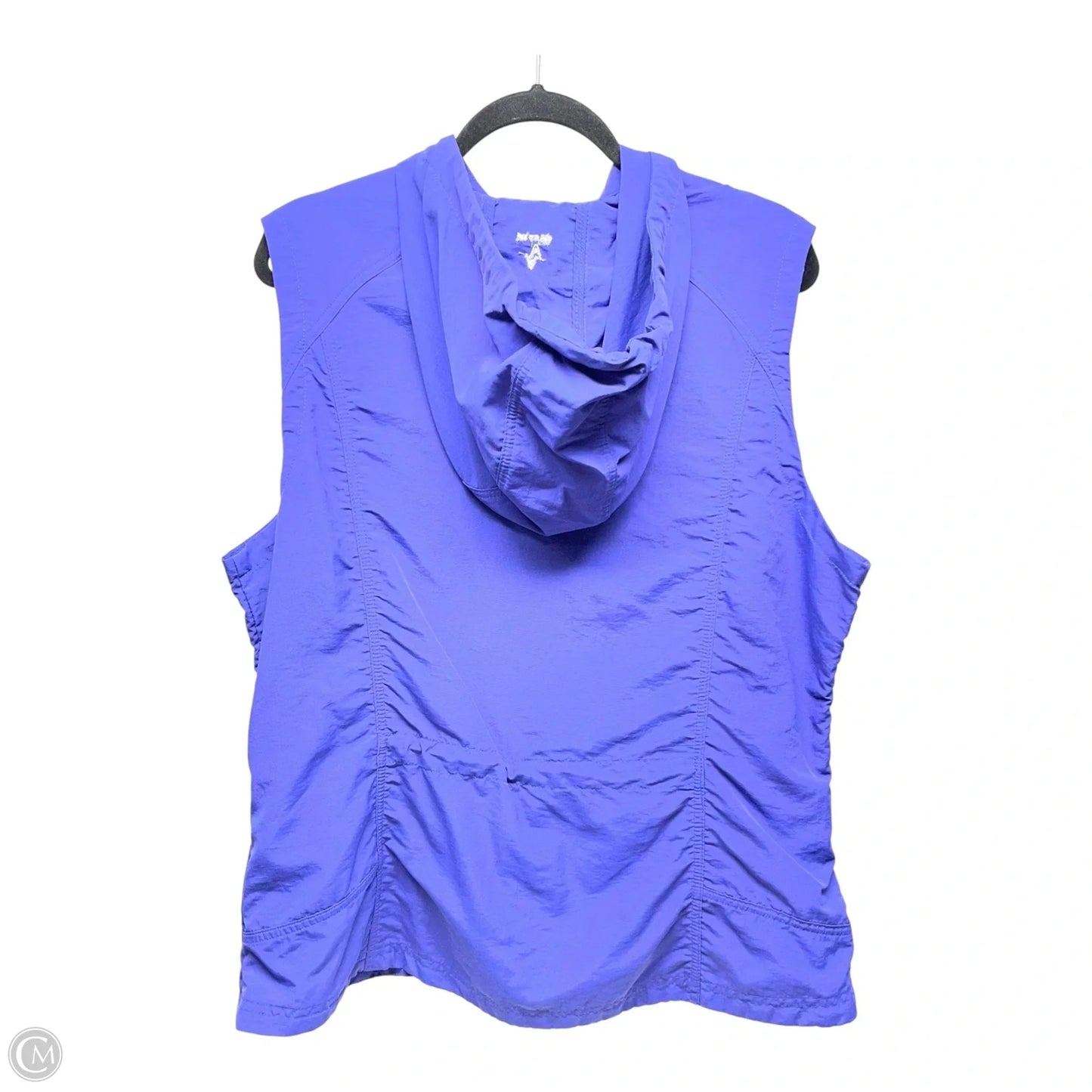 Jacket Windbreaker By Eddie Bauer In Purple, Size: Xl