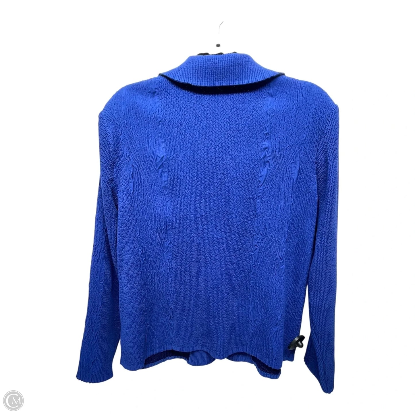 Blazer By Chicos In Blue, Size: L