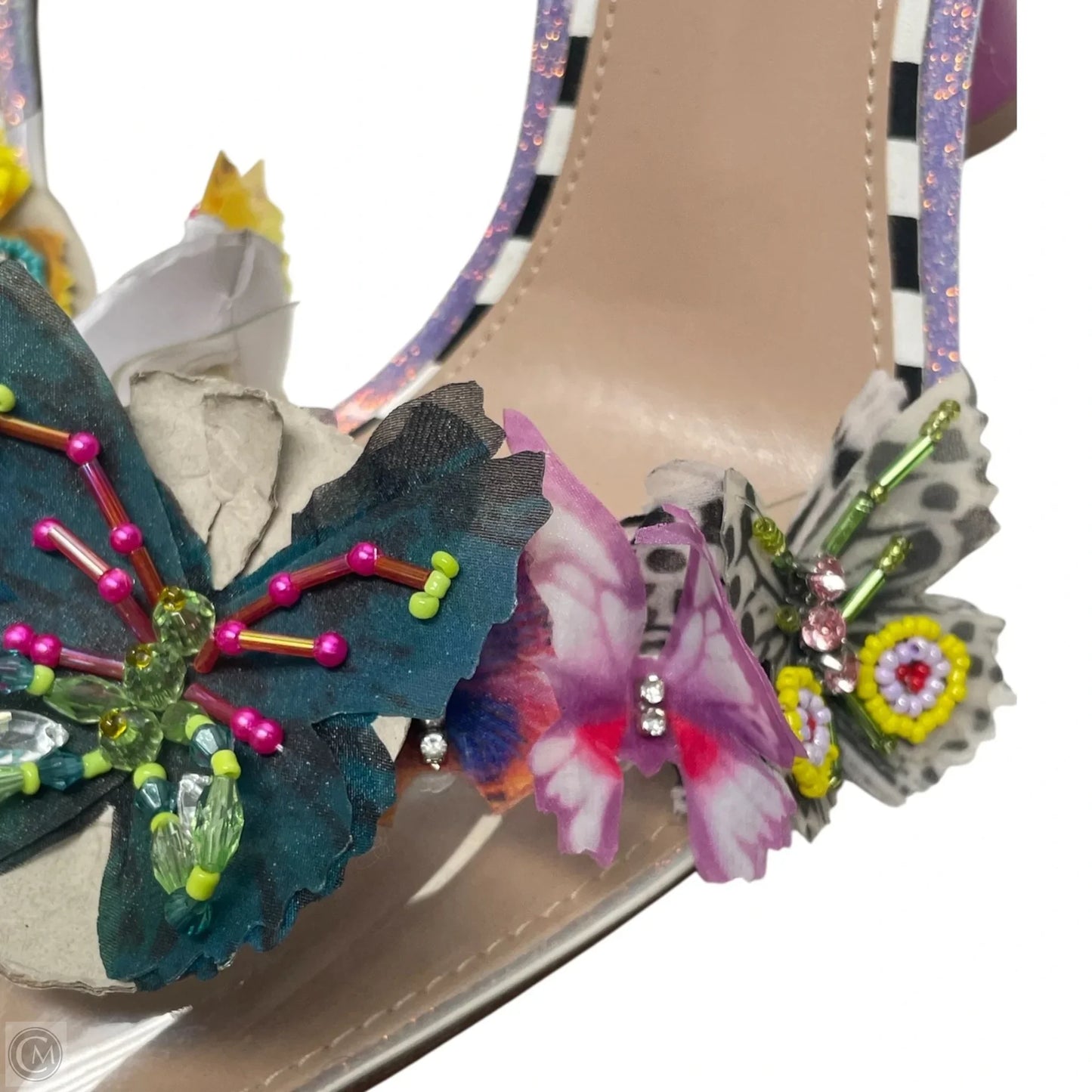 Shoes Heels Stiletto By Betsey Johnson In Multi-colored, Size: 8.5
