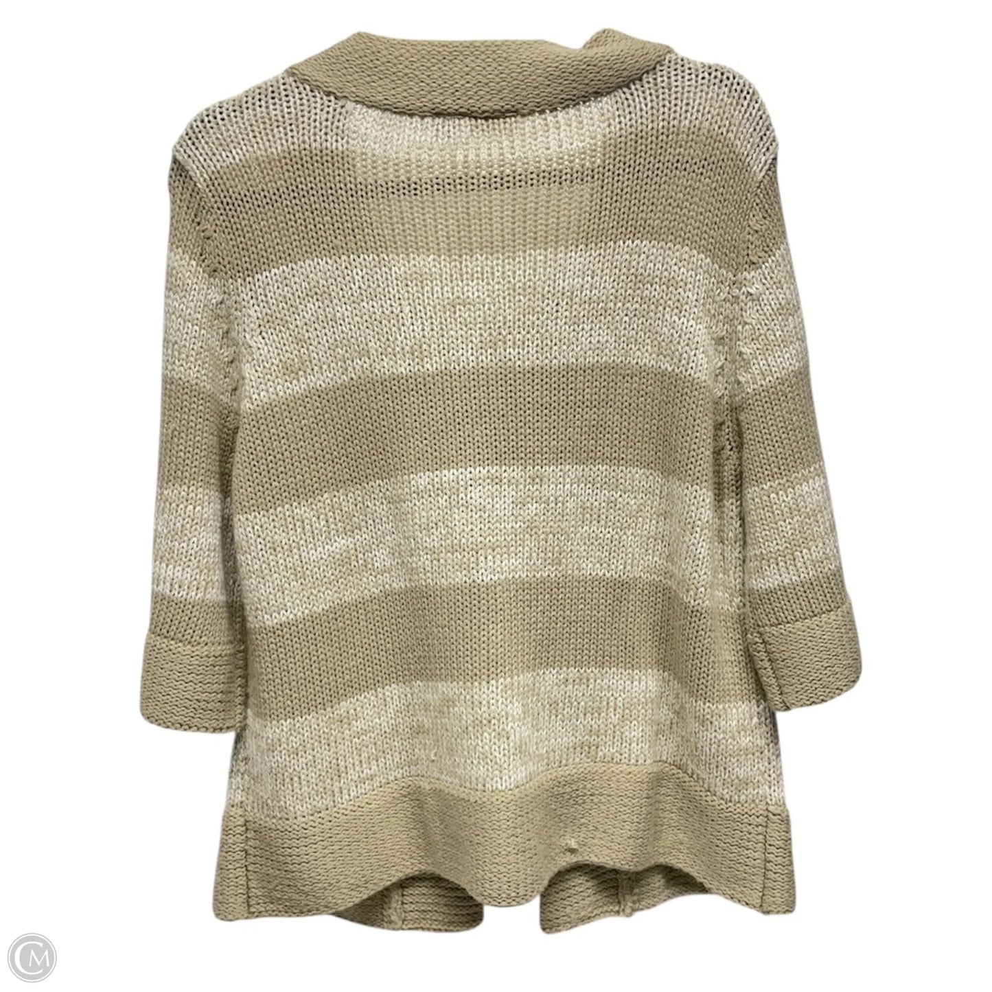 Cardigan By Cato In Tan & White, Size: L