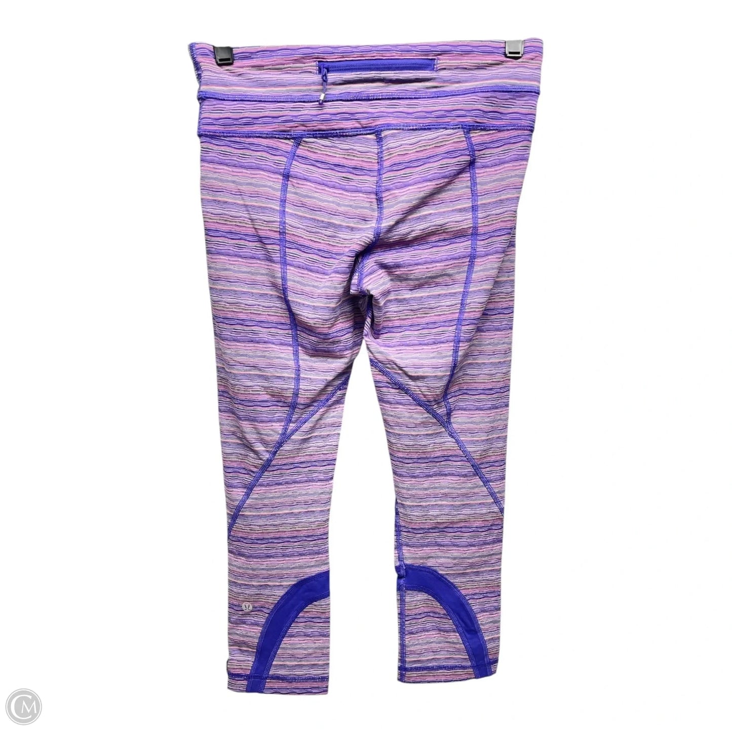 Athletic Leggings By Lululemon In Purple, Size: M
