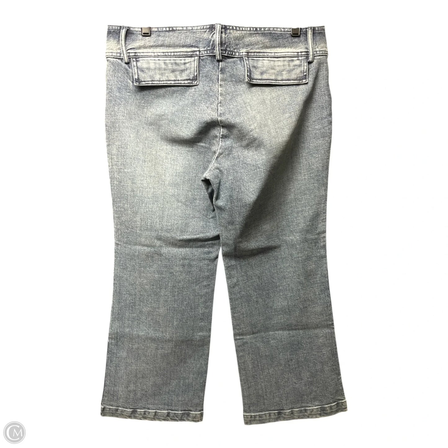 Jeans Cropped By J. Crew In Blue Denim, Size: 8