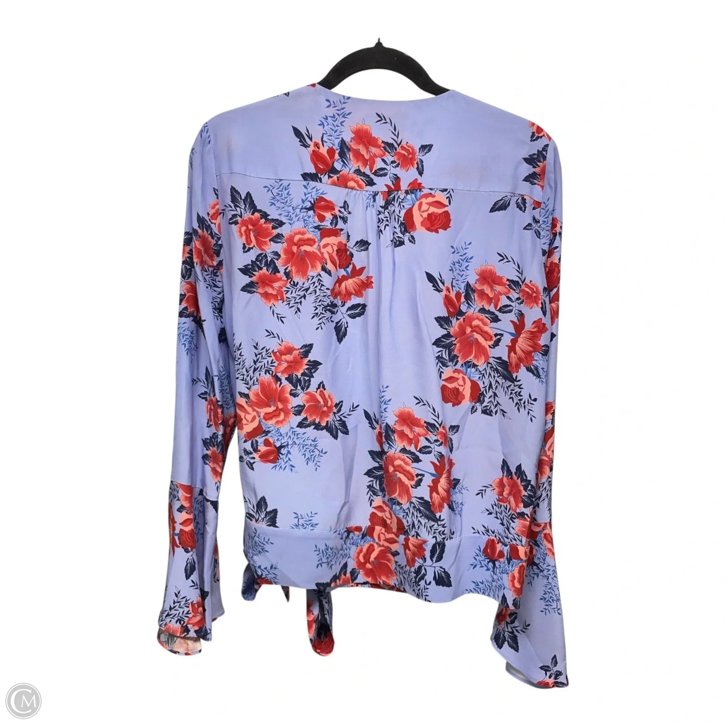 Blouse Long Sleeve By Parker In Floral Print, Size: M