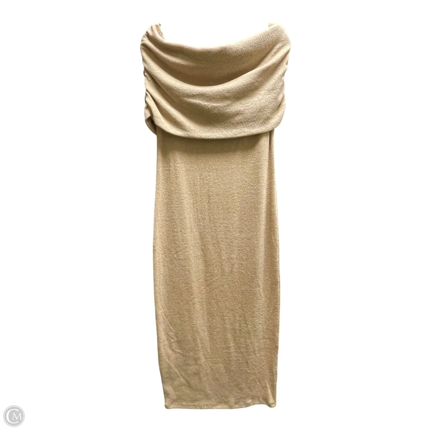 Dress Casual Short By H&m In Tan, Size: M