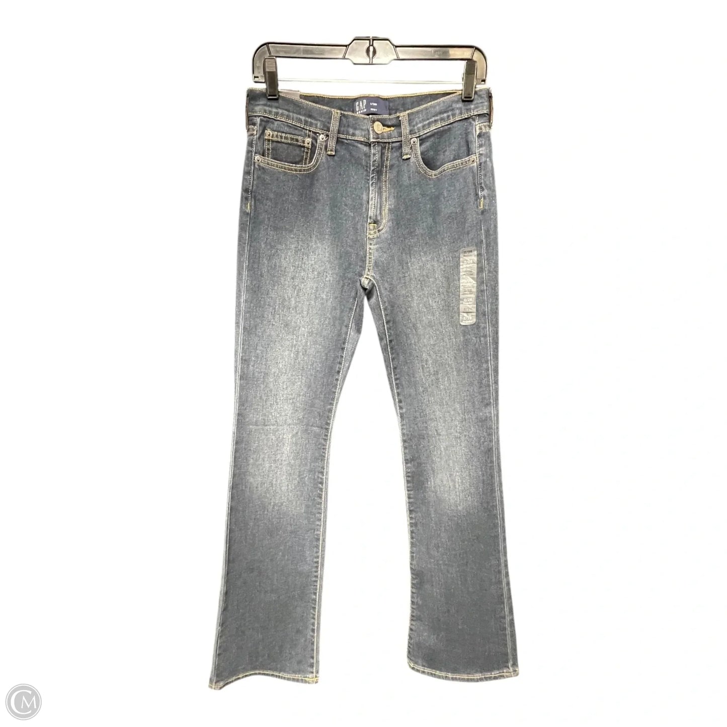 Jeans Flared By Gap In Blue Denim, Size: 2
