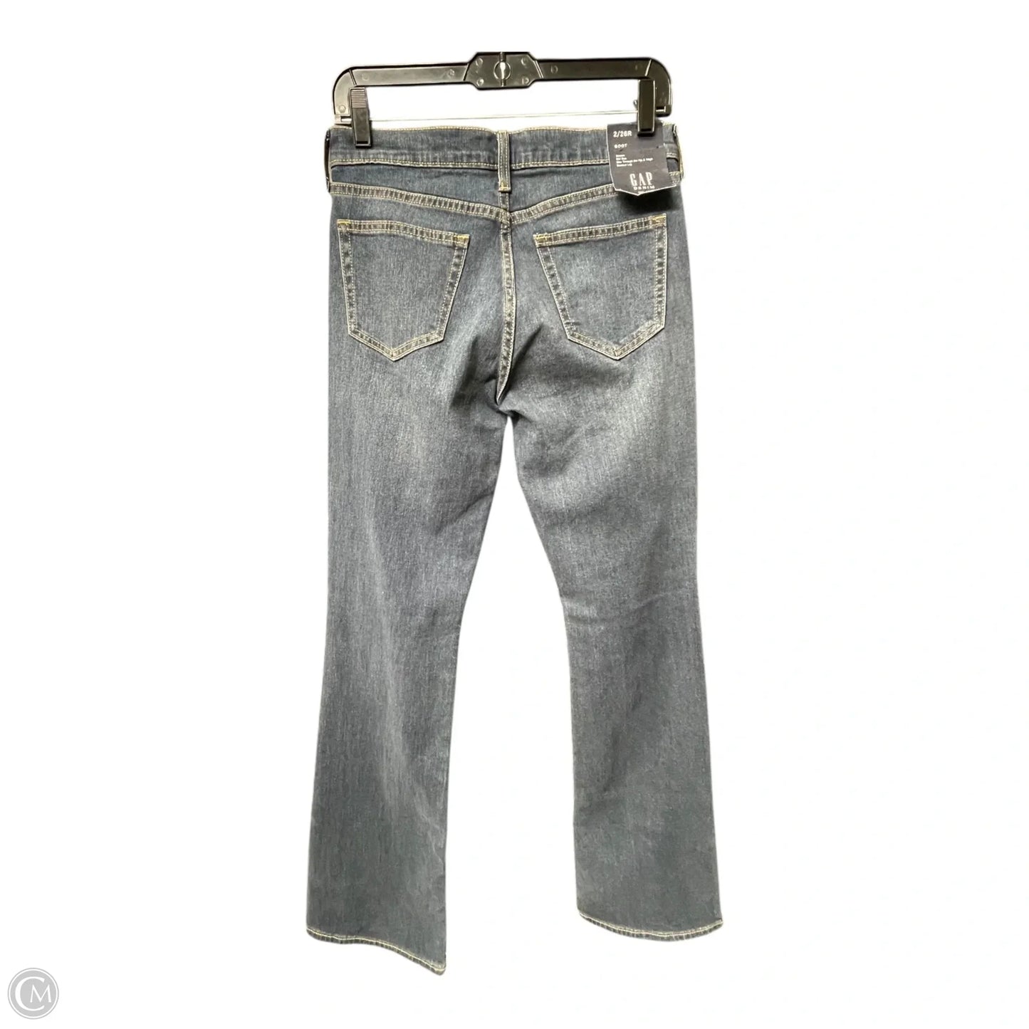 Jeans Flared By Gap In Blue Denim, Size: 2