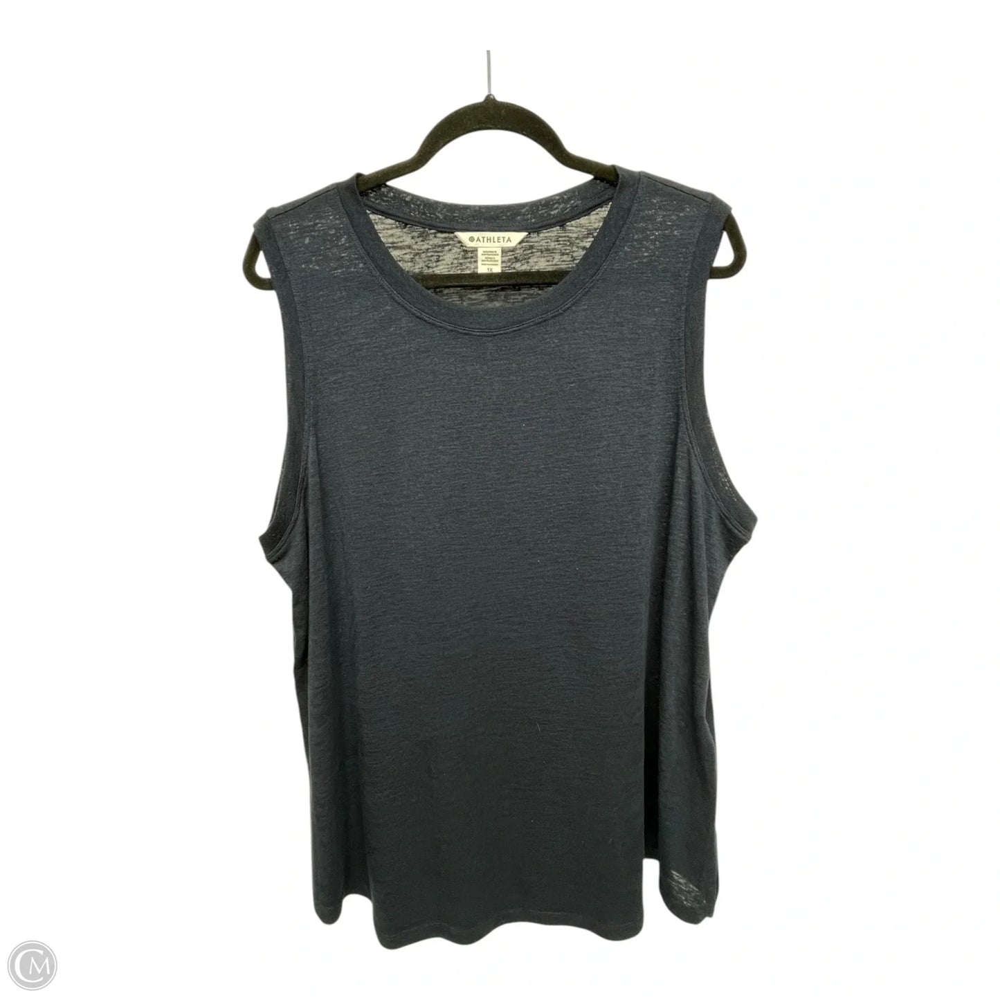 Top Sleeveless By Athleta In Navy, Size: 1x