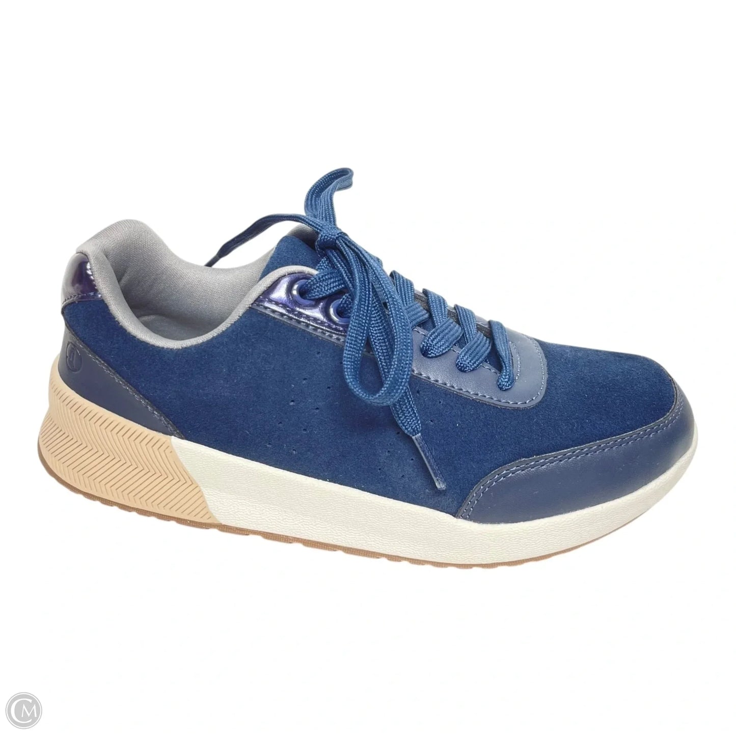 Shoes Sneakers By Lands End In Navy, Size: 7.5