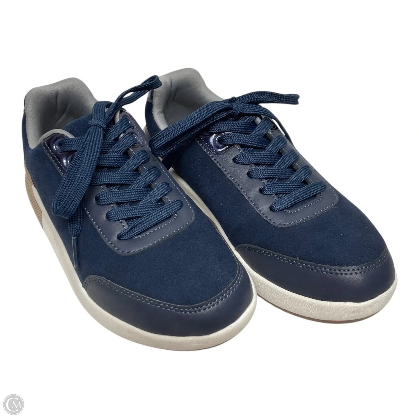 Shoes Sneakers By Lands End In Navy, Size: 7.5