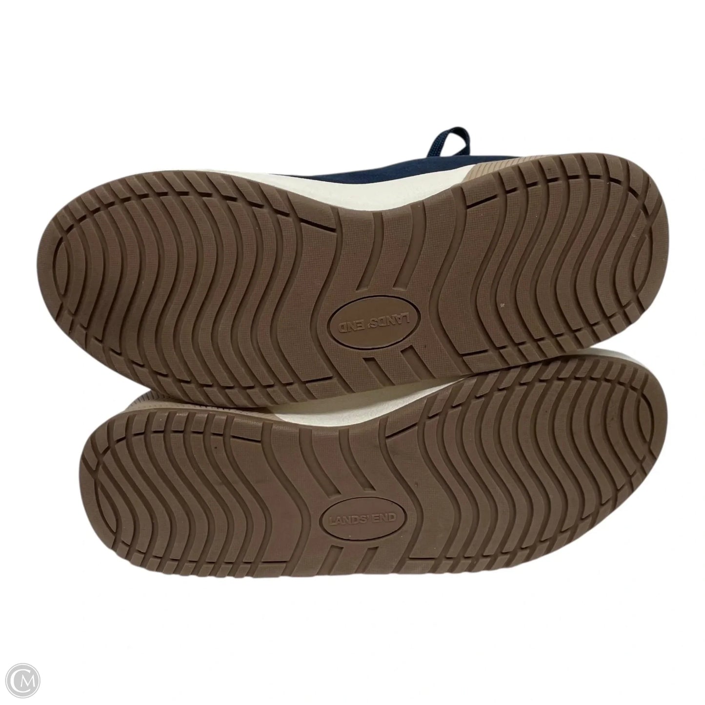 Shoes Sneakers By Lands End In Navy, Size: 7.5