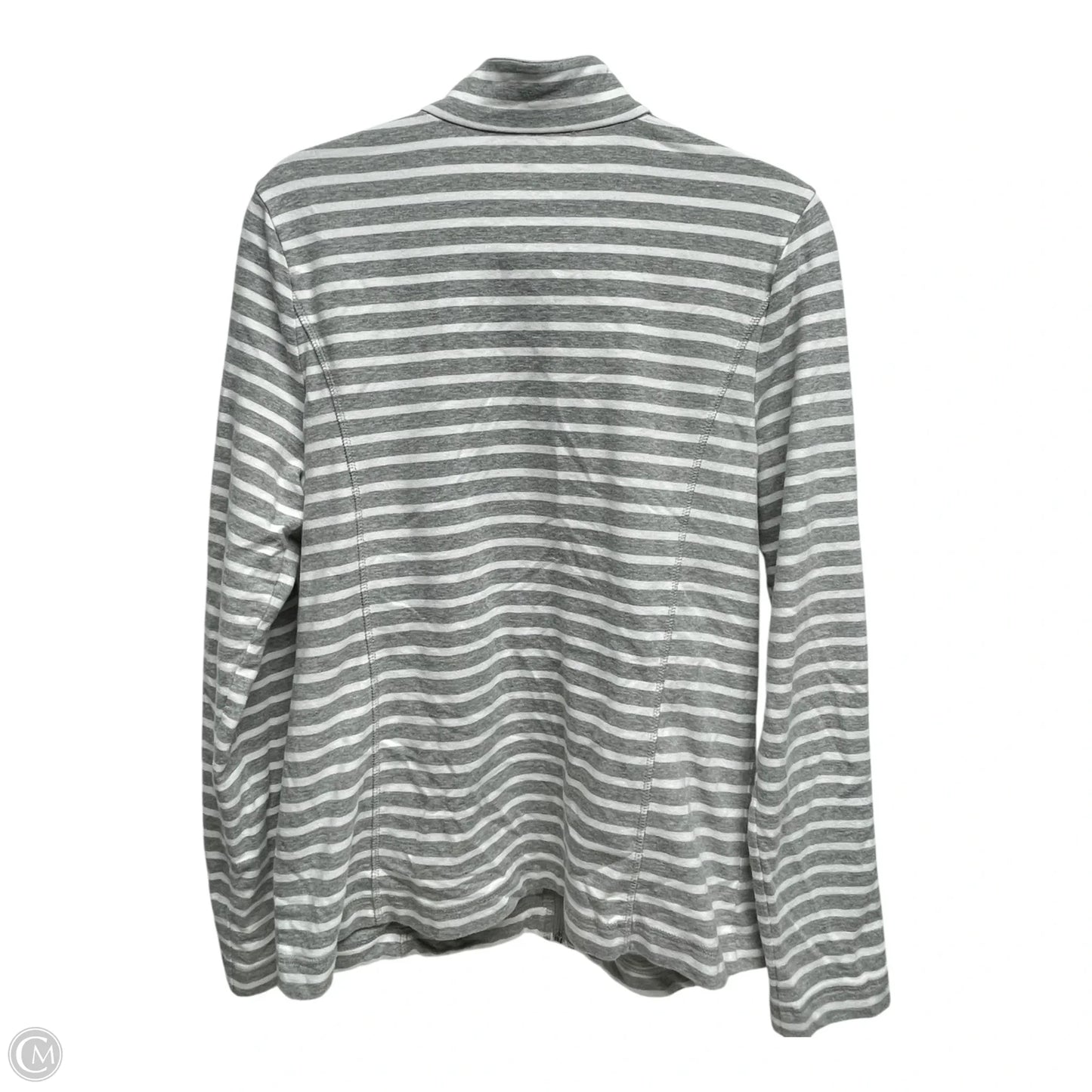 Jacket Other By Jones New York In Striped Pattern, Size: Xl