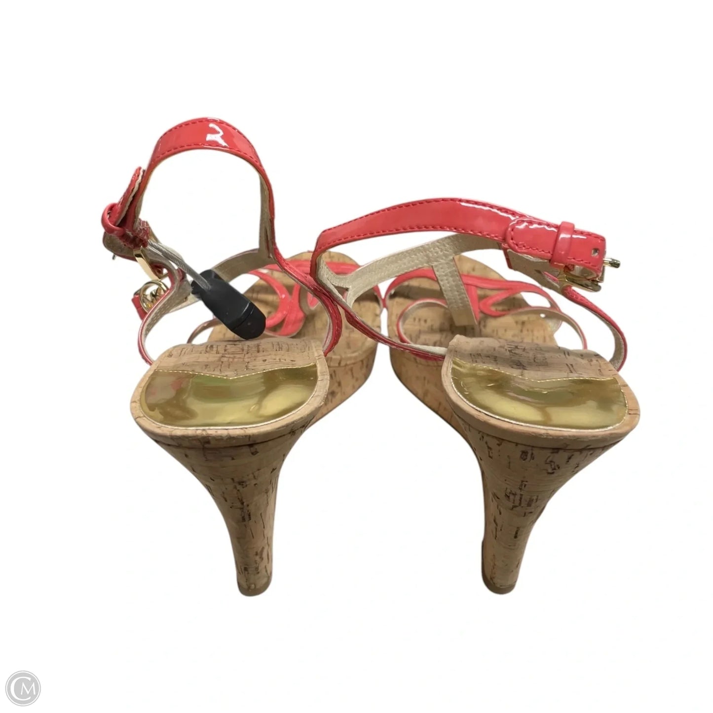 Sandals Heels Block By Michael By Michael Kors In Pink, Size: 10