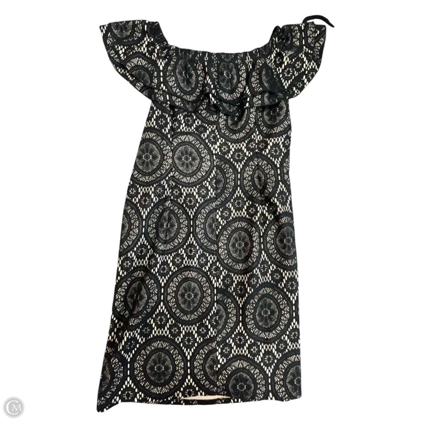 Dress Casual Short By Tacera In Black & Tan, Size: Xl