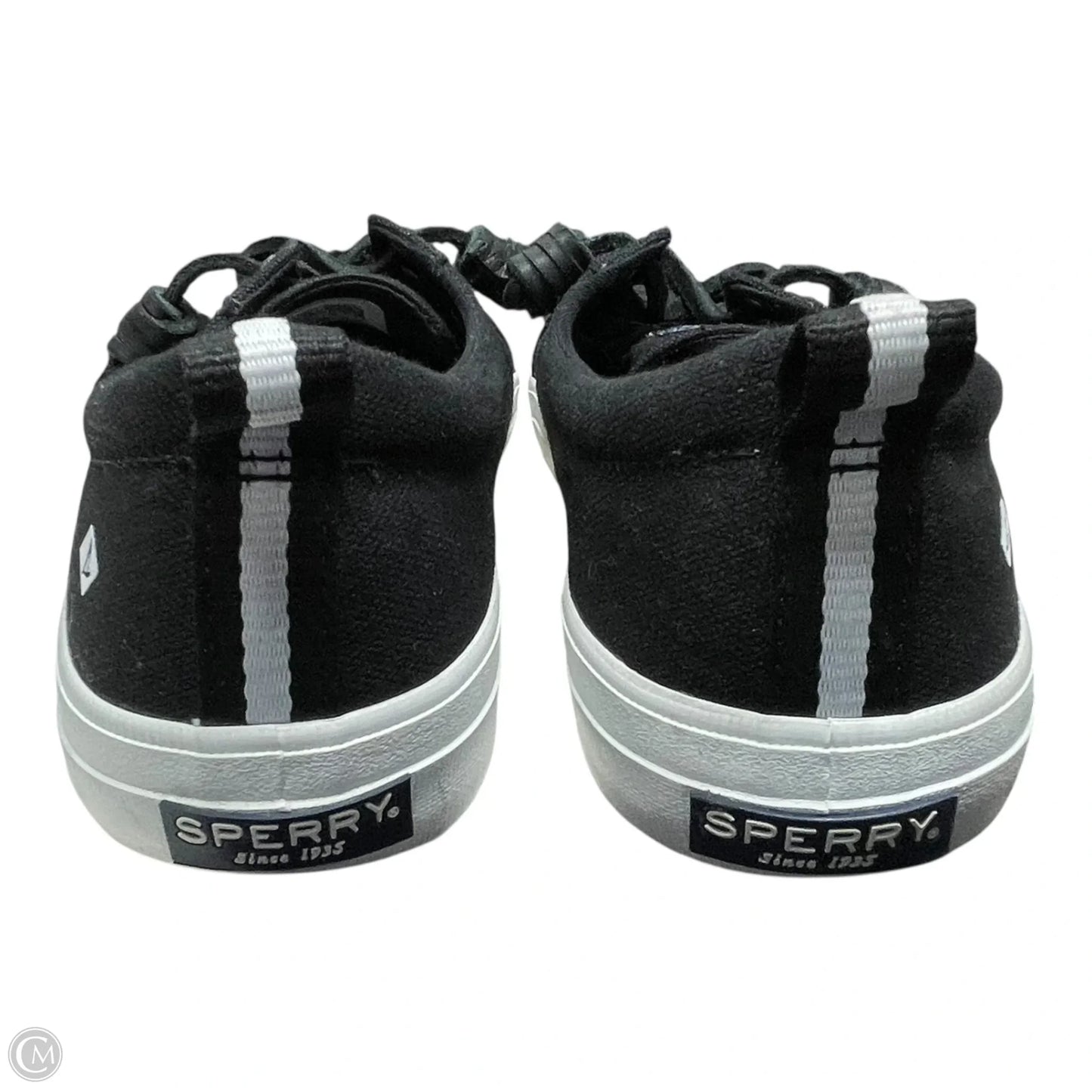 Shoes Sneakers By Sperry In Black, Size: 8