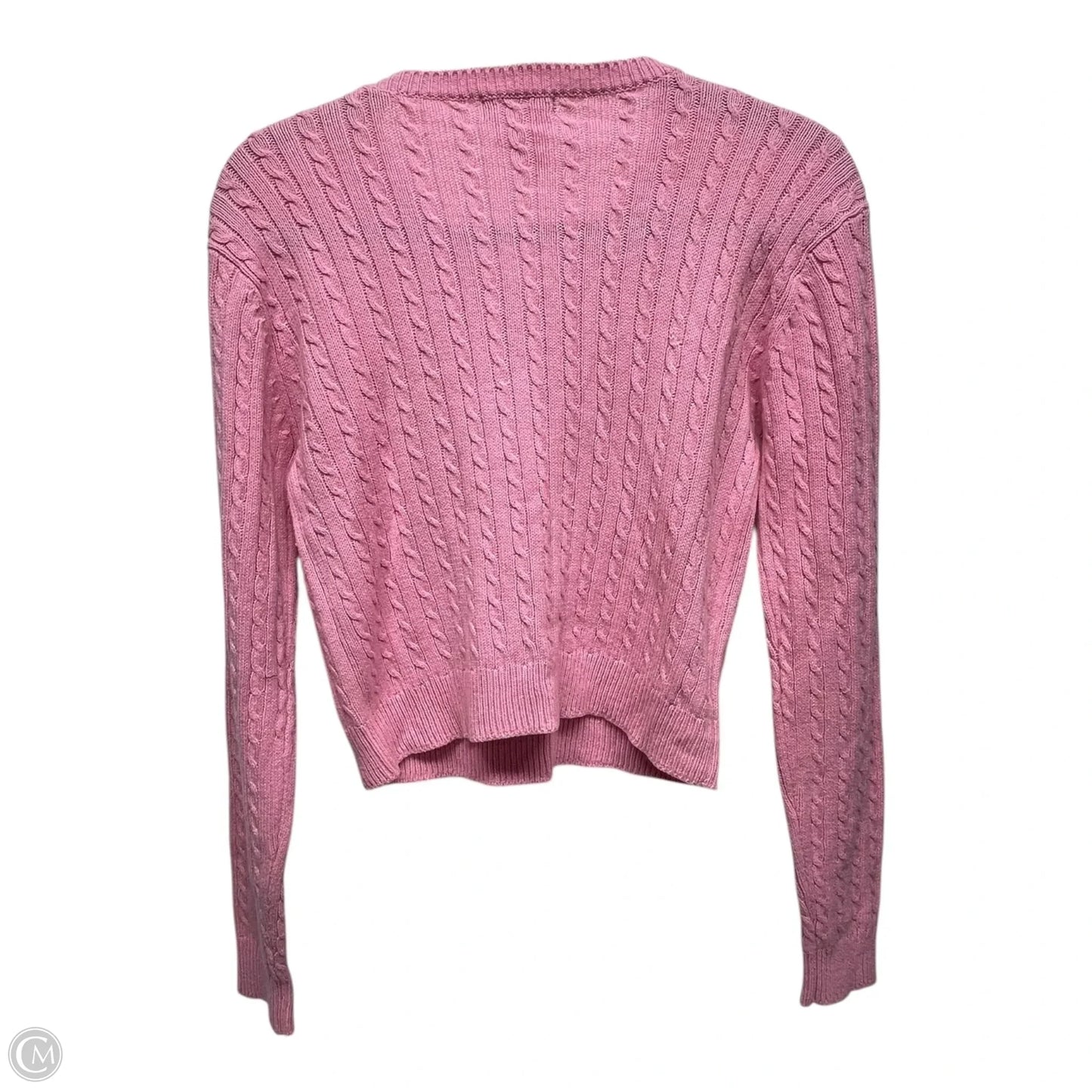 Sweater By Esprit In Pink, Size: L