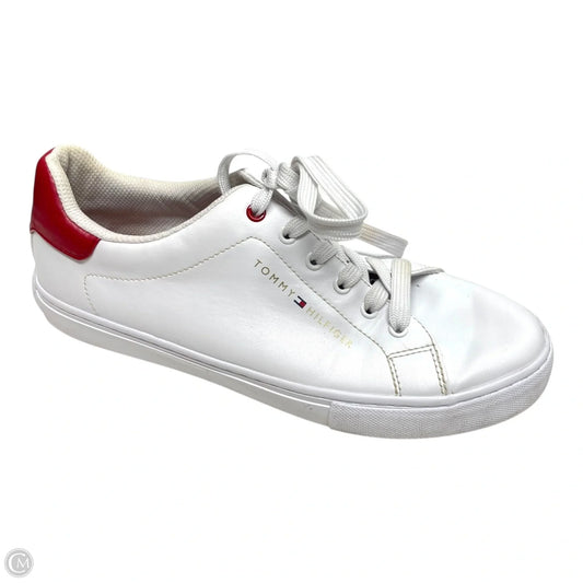 Shoes Sneakers By Tommy Hilfiger In White, Size: 8.5