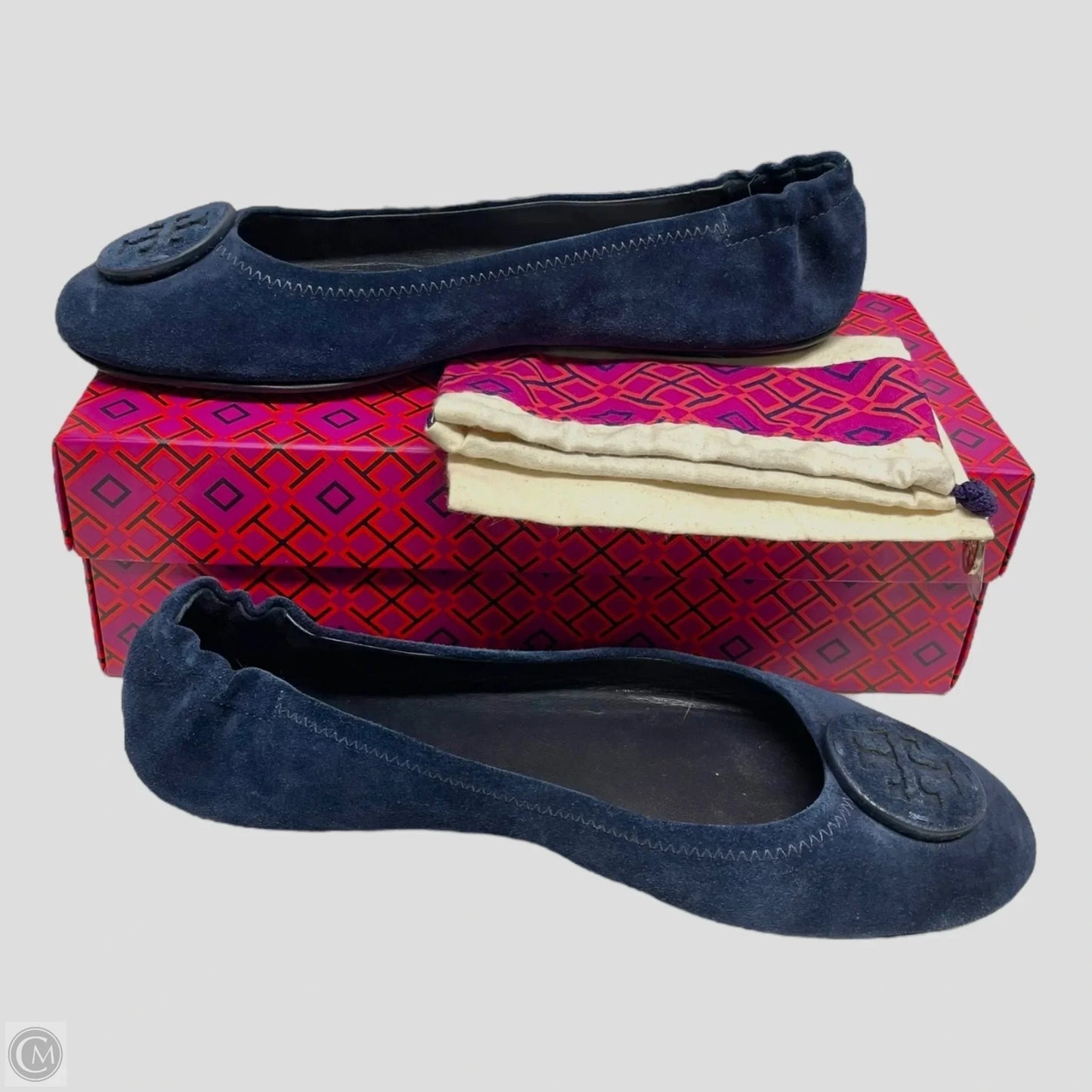 Shoes Designer By Tory Burch In Navy, Size: 9.5