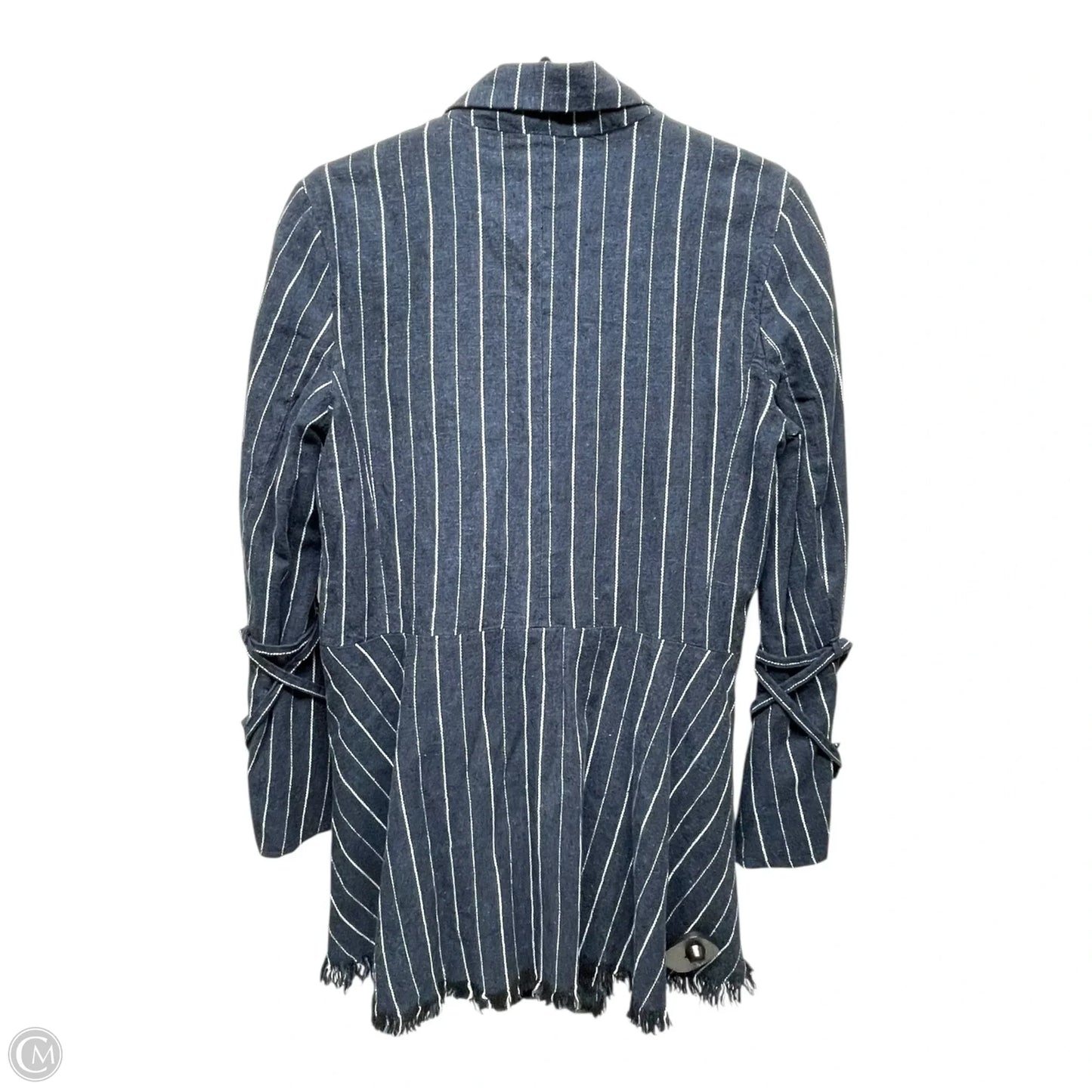 Blazer By Free People In Striped Pattern, Size: Xs