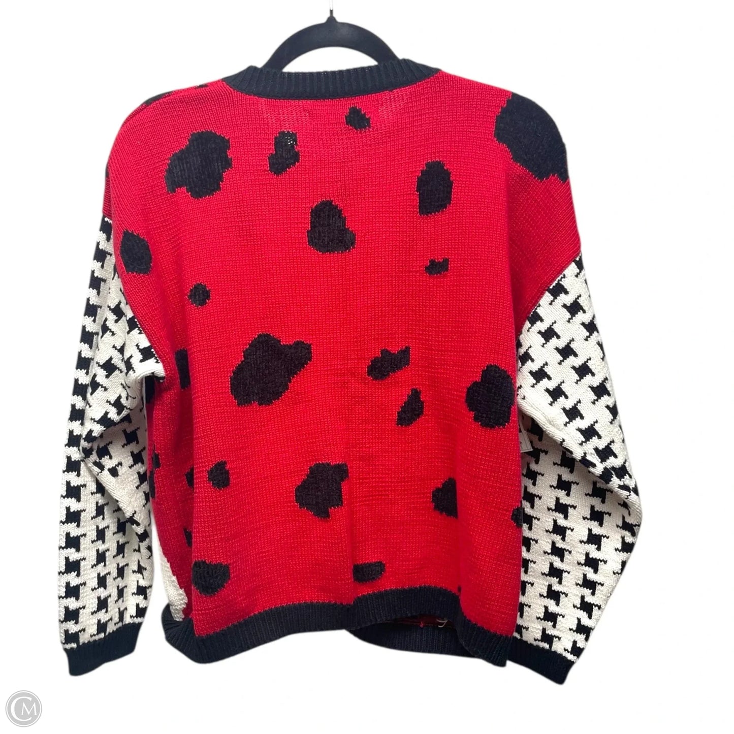 Cardigan By Disney In Black & Red, Size: Mp
