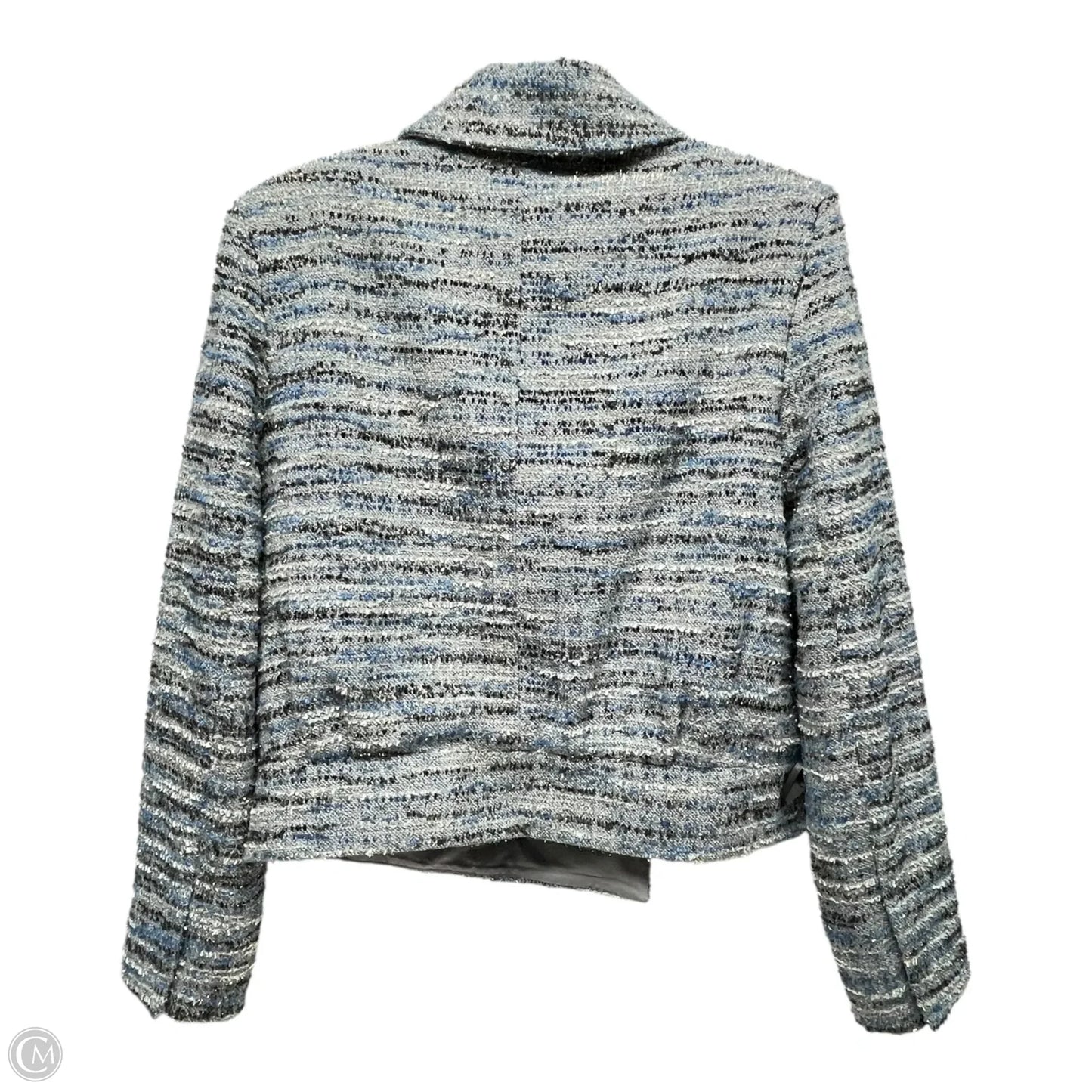Blazer By Cabi In Blue & Grey, Size: M