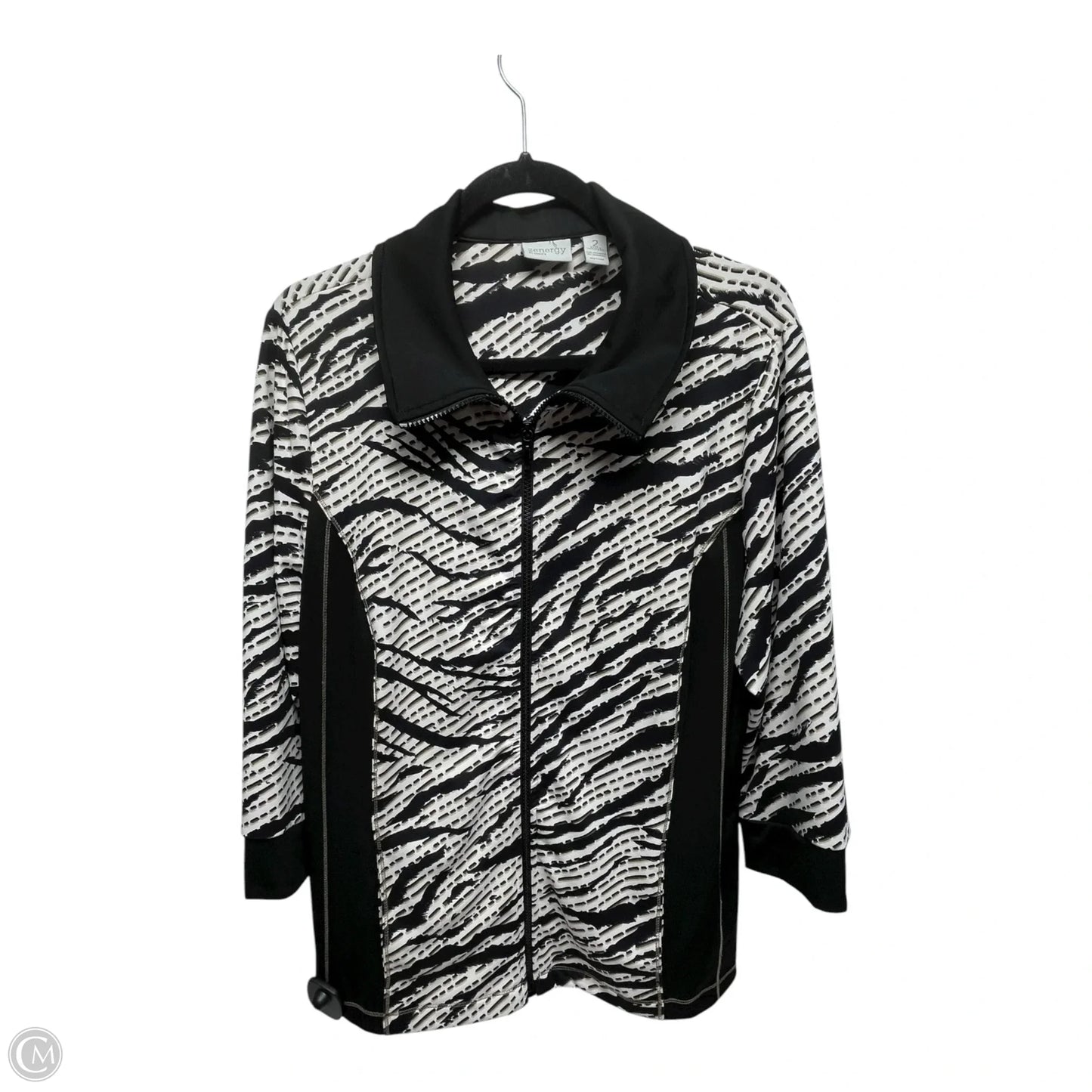 Jacket Other By Chicos In Animal Print, Size: L