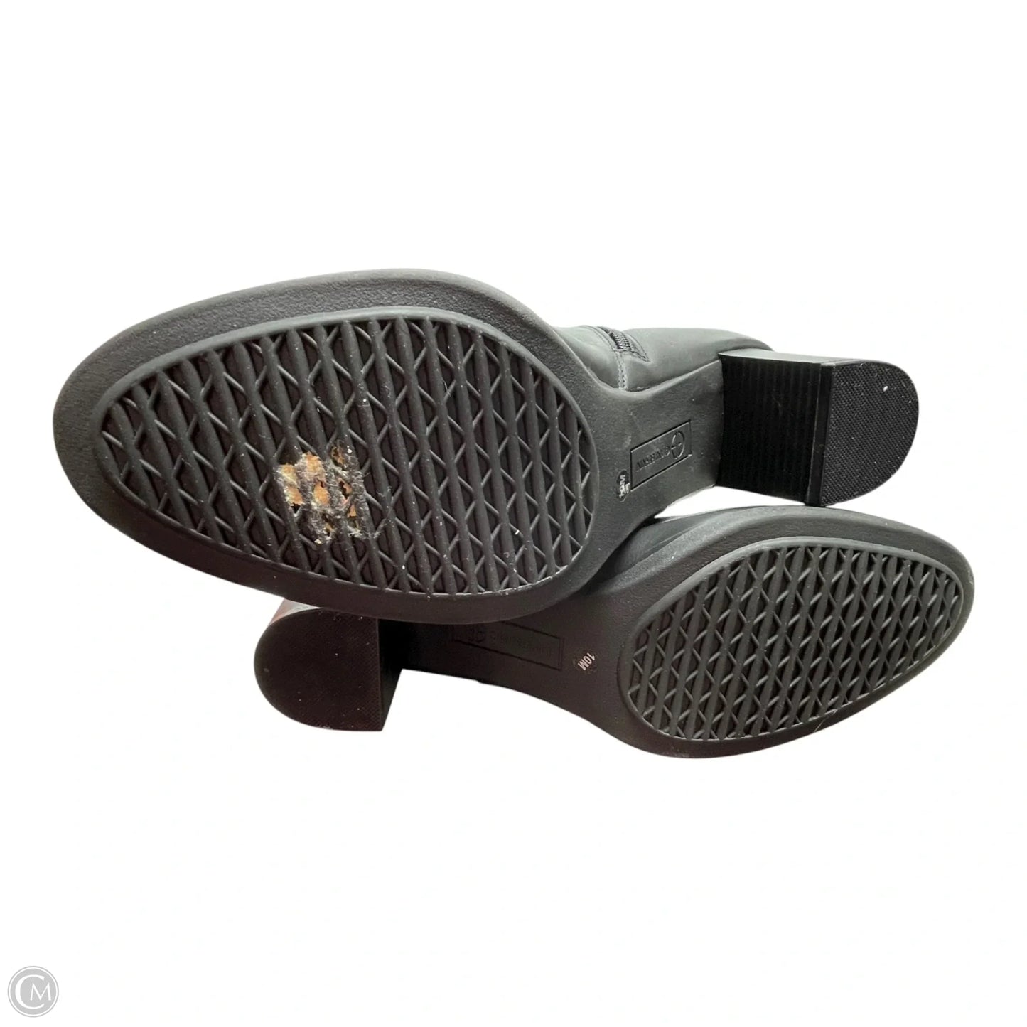 Boots Leather By Giani Bernini In Black, Size: 10