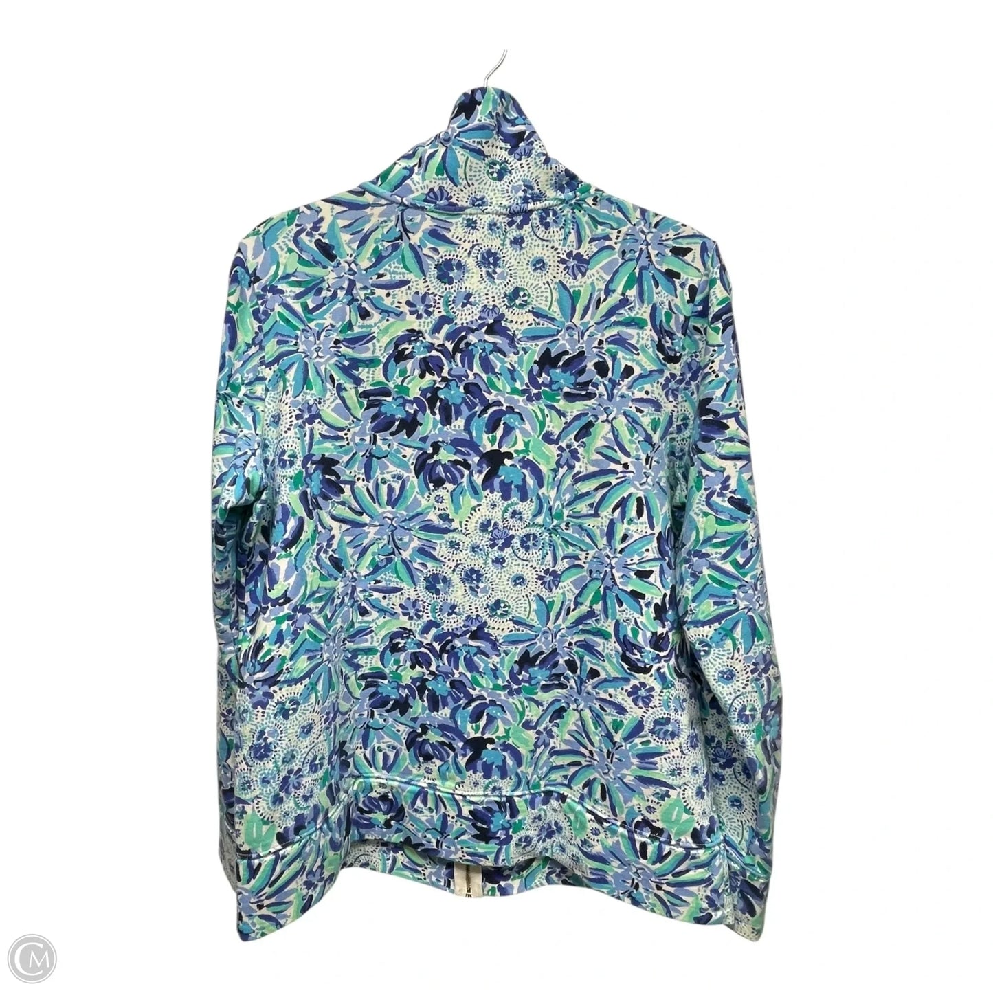 Jacket Designer By Lilly Pulitzer In Floral Print, Size: L