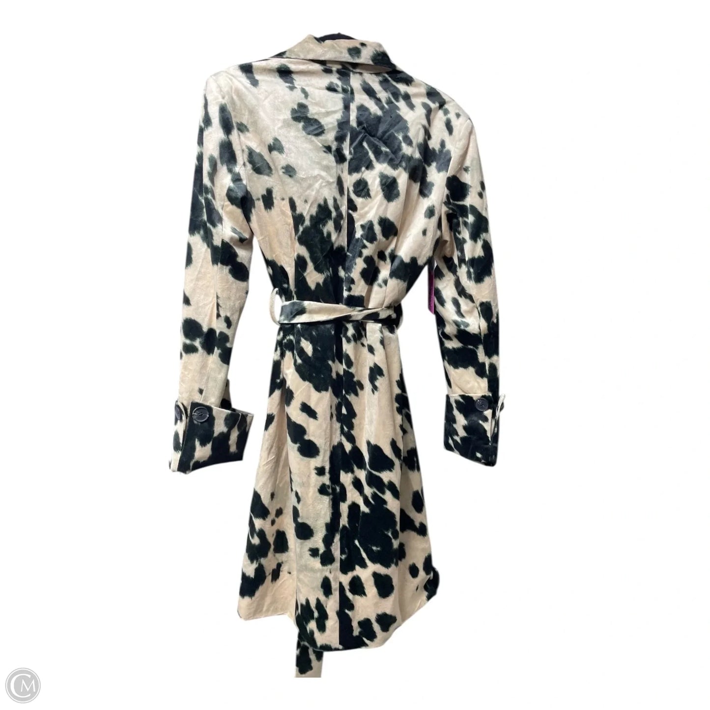 Coat Trench Coat By nichole lynel  In Animal Print, Size: S