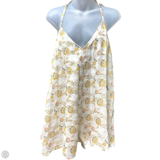 Romper By Free People In Floral Print, Size: S